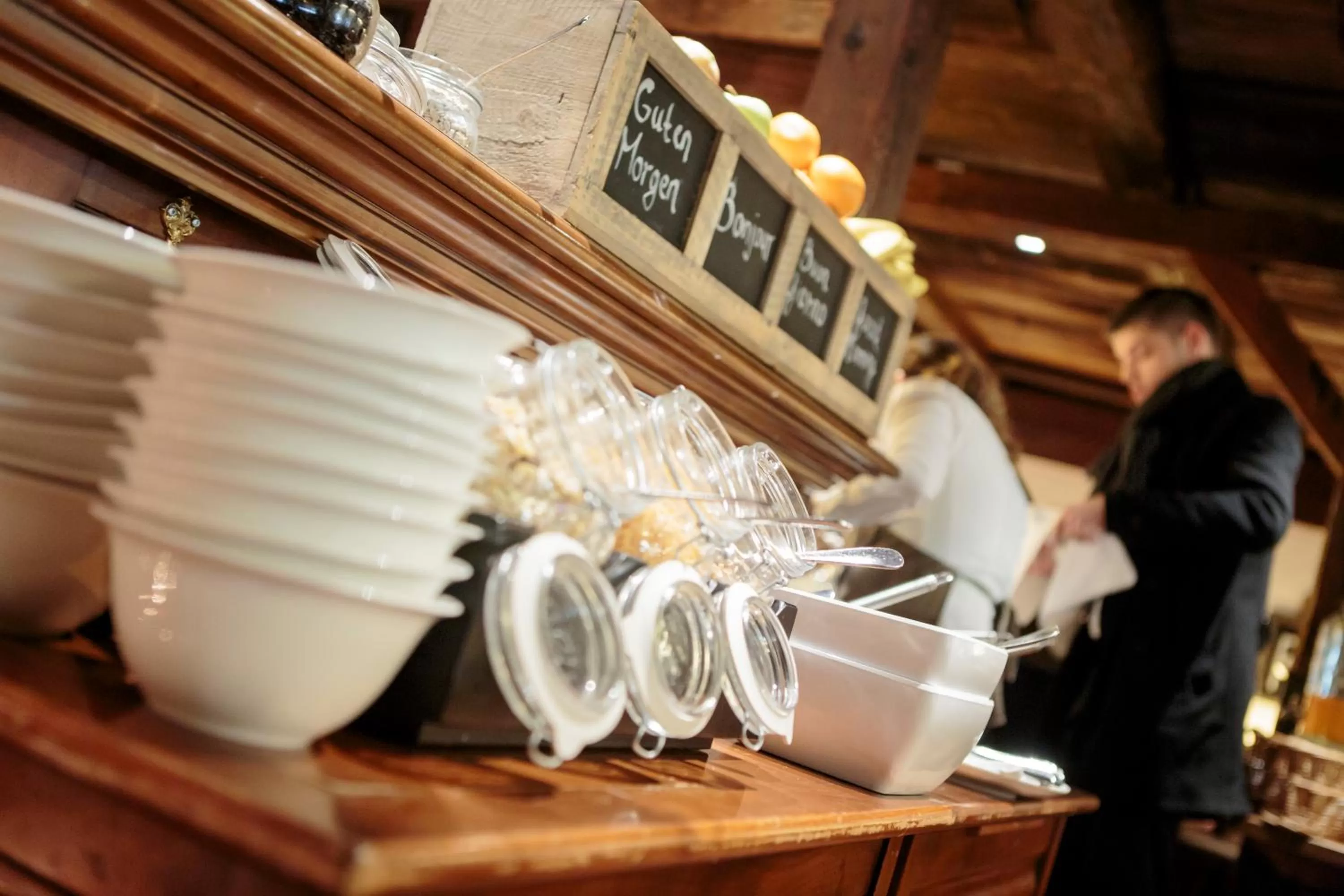 Buffet breakfast in Swiss-Chalet Merlischachen - Romantik Schloss-Hotel am See