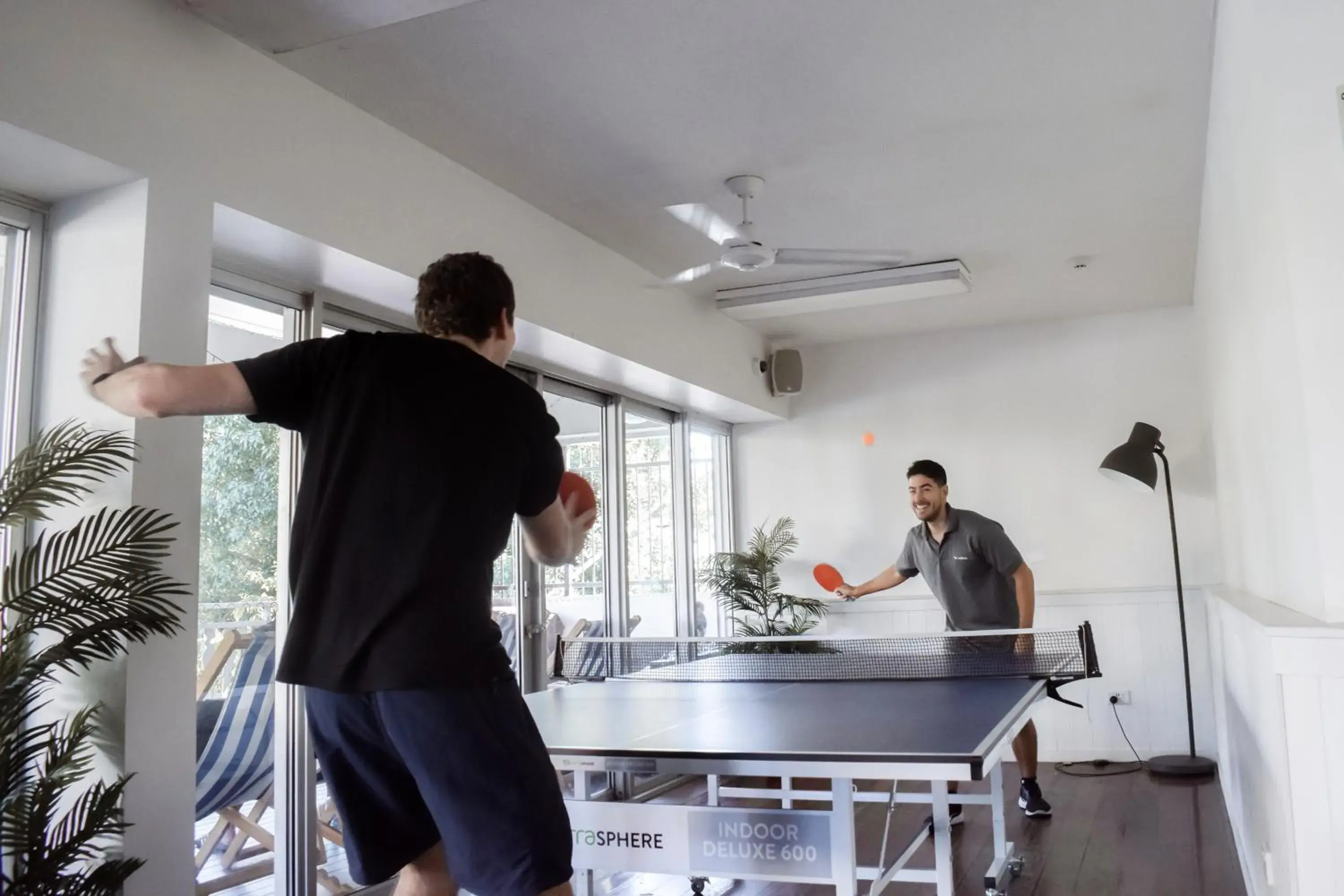 Table tennis in The Village Cairns