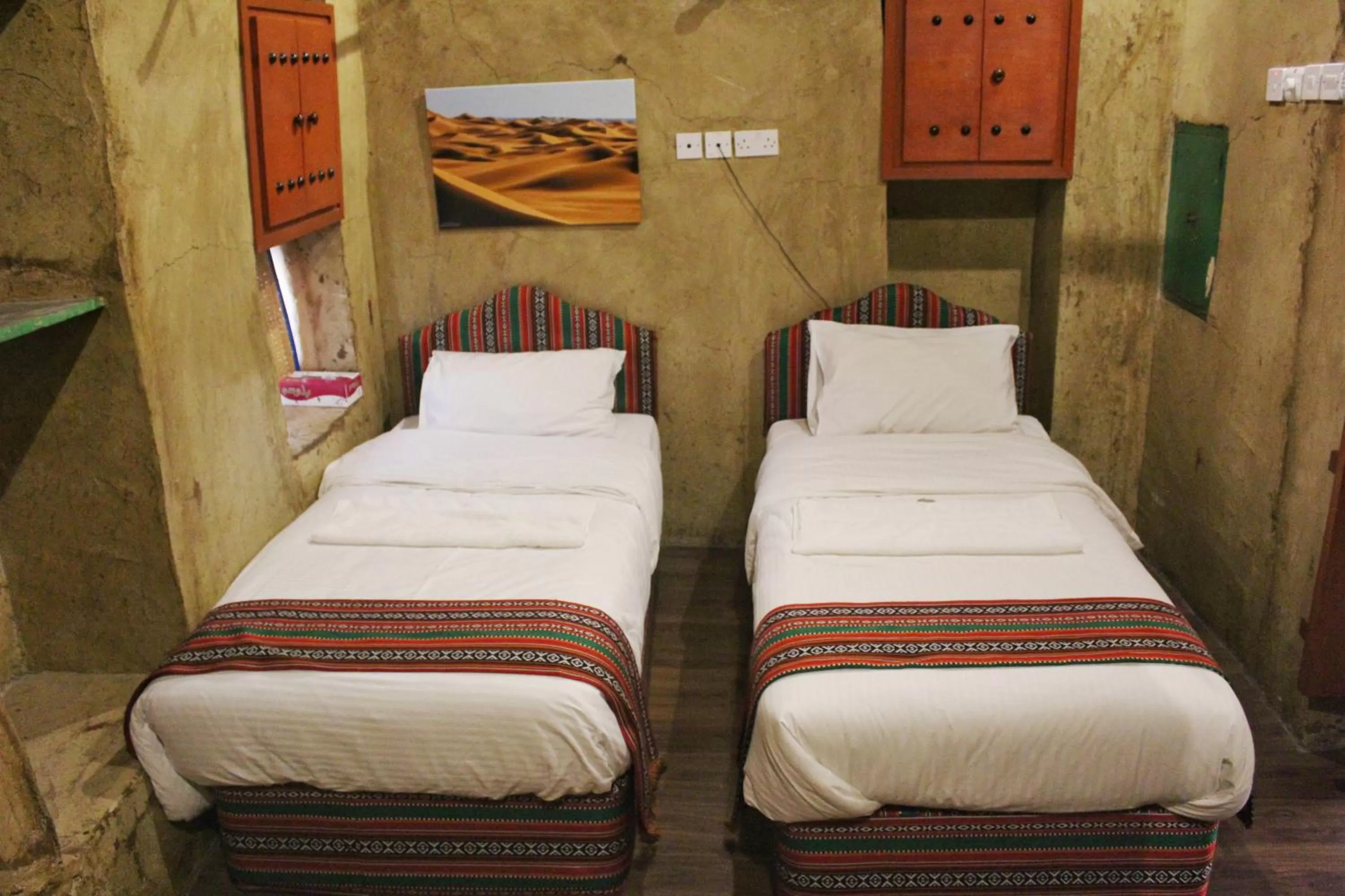 Bed in Nizwa Heritage Inn