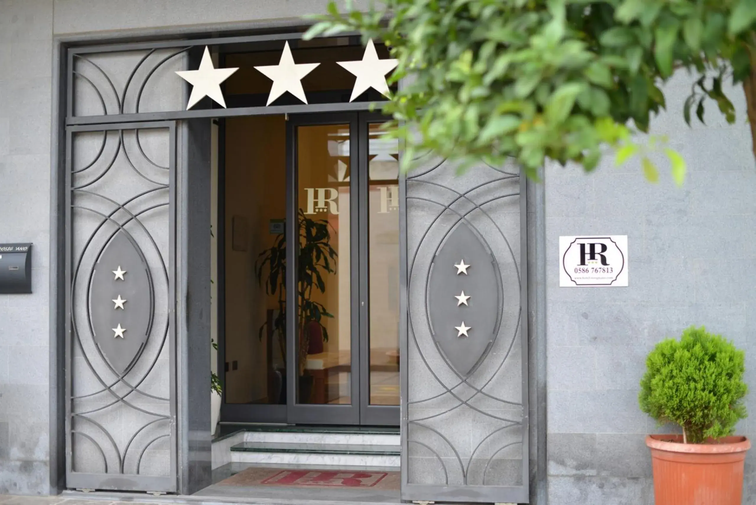 Facade/entrance in Hotel Rosignano