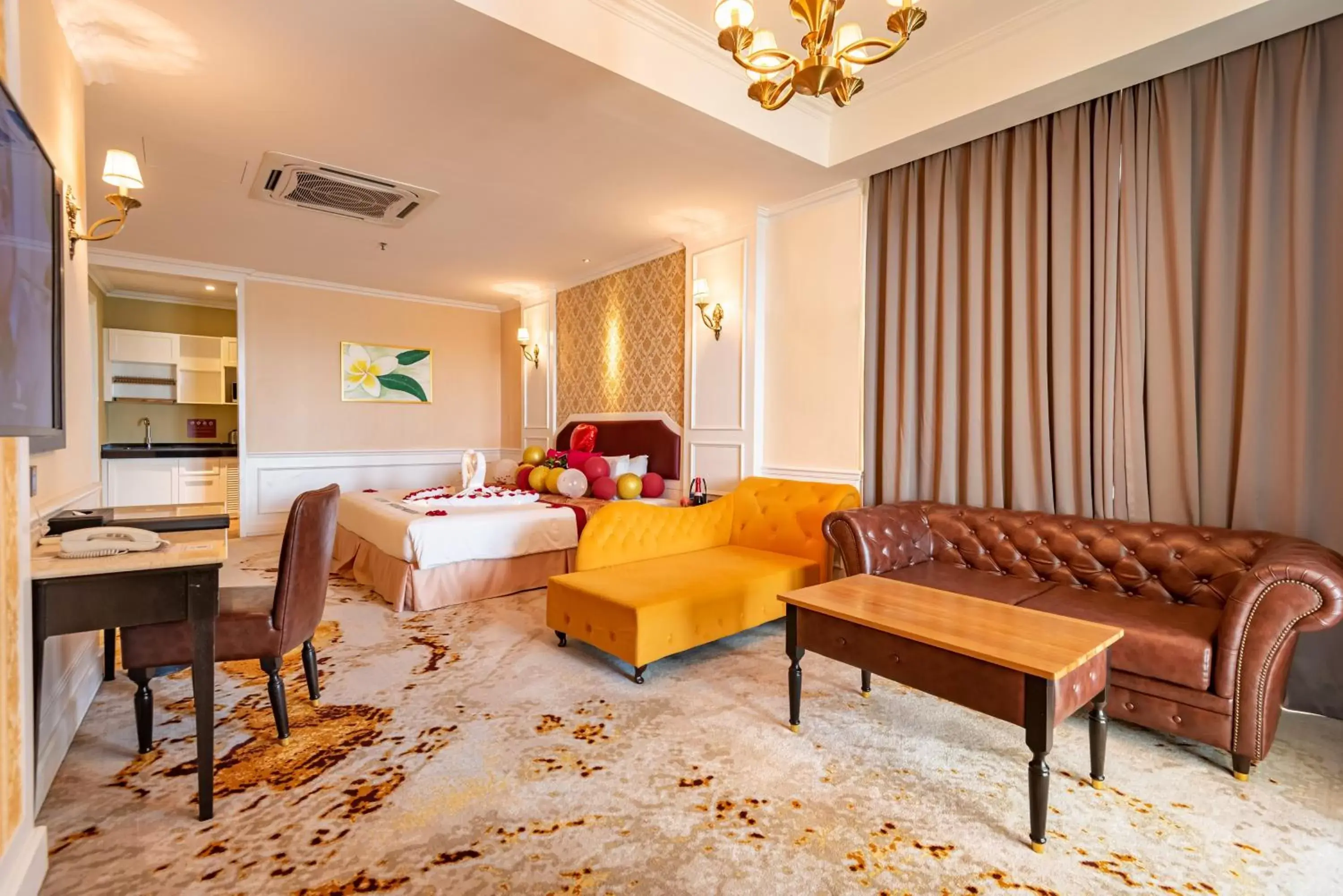 Bedroom, Seating Area in Tasik Villa International Resort