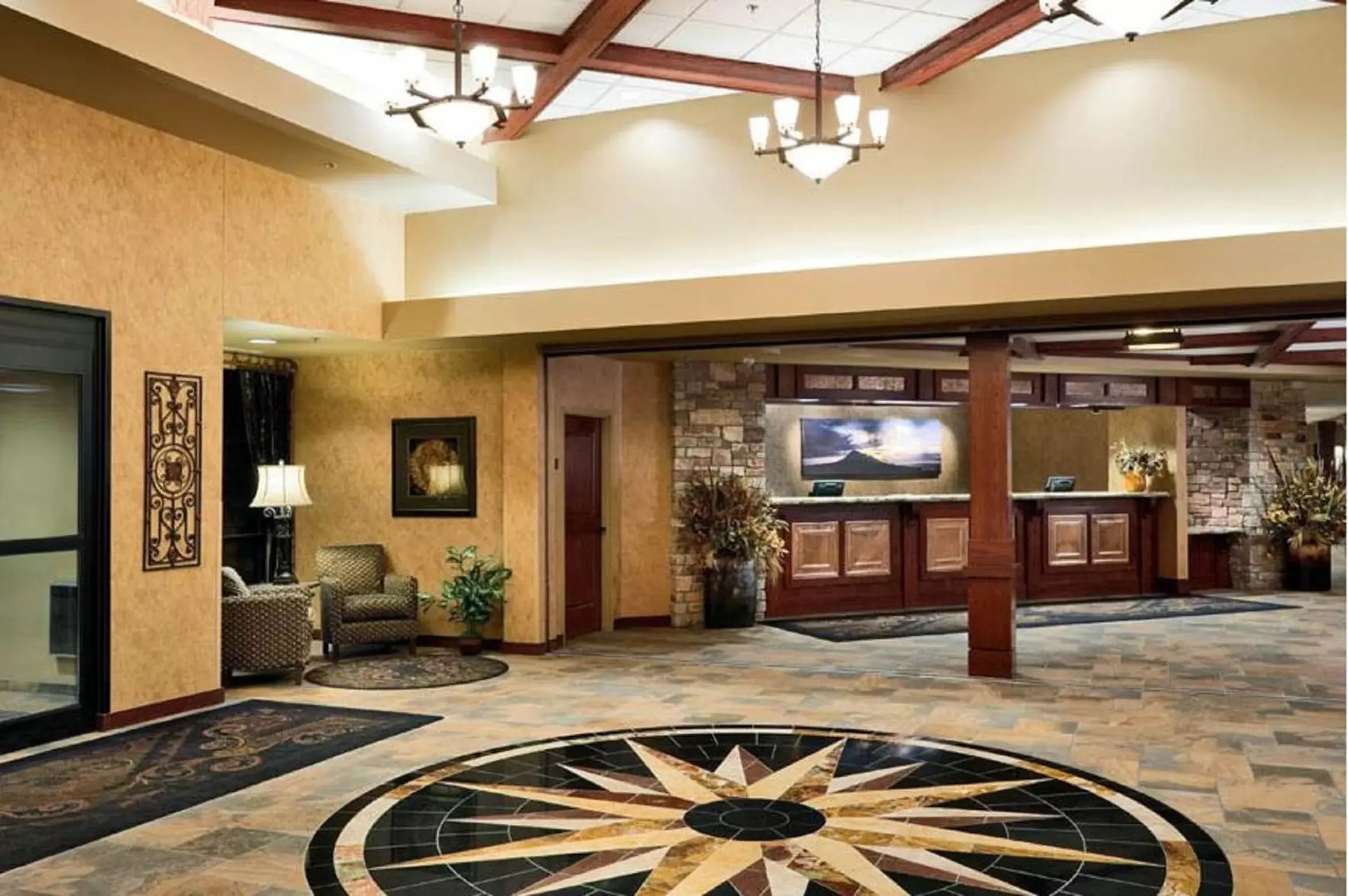 Lobby or reception in The Lodge at Deadwood