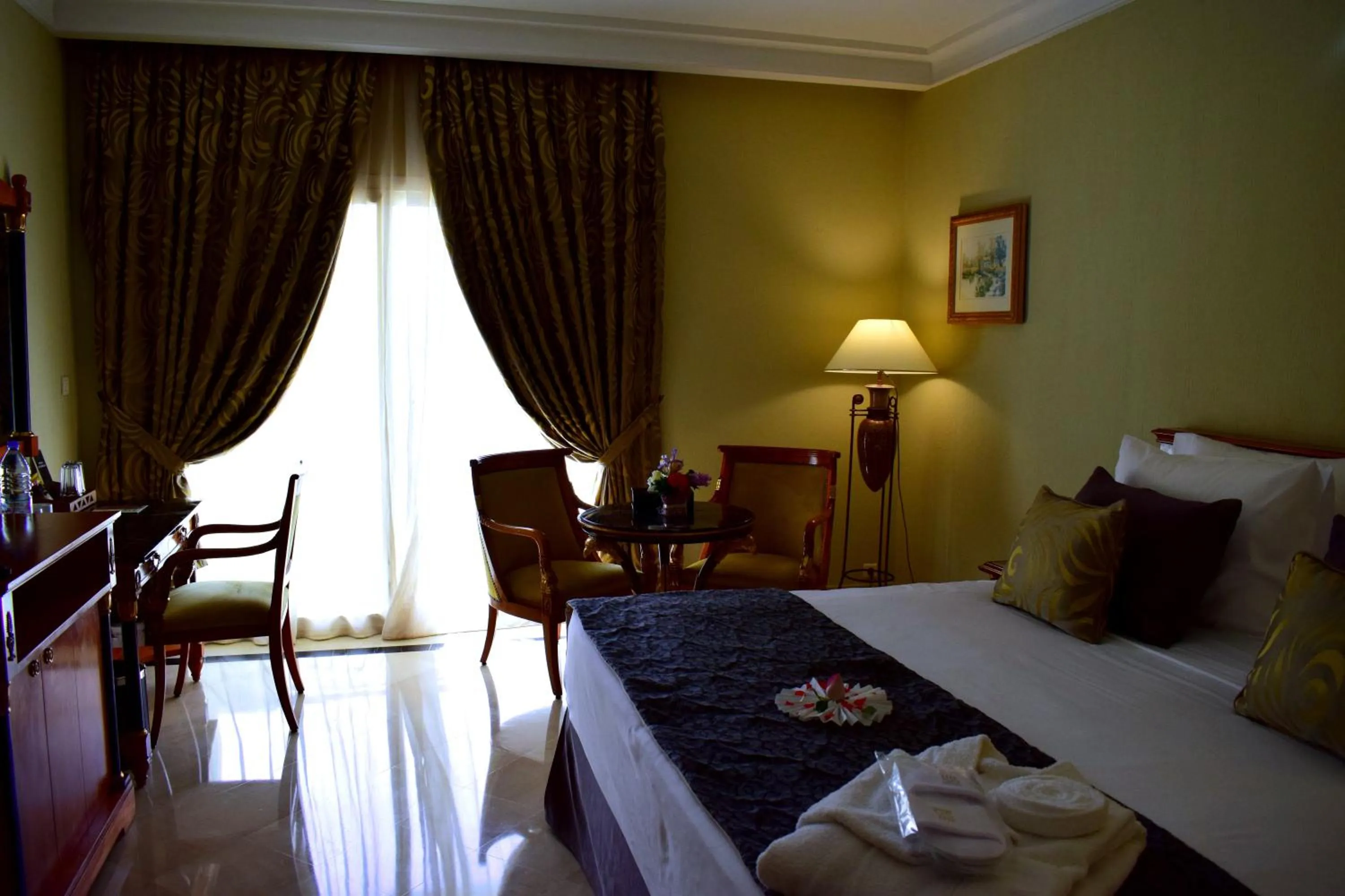 Bed in Golden Carthage Hotel Tunis