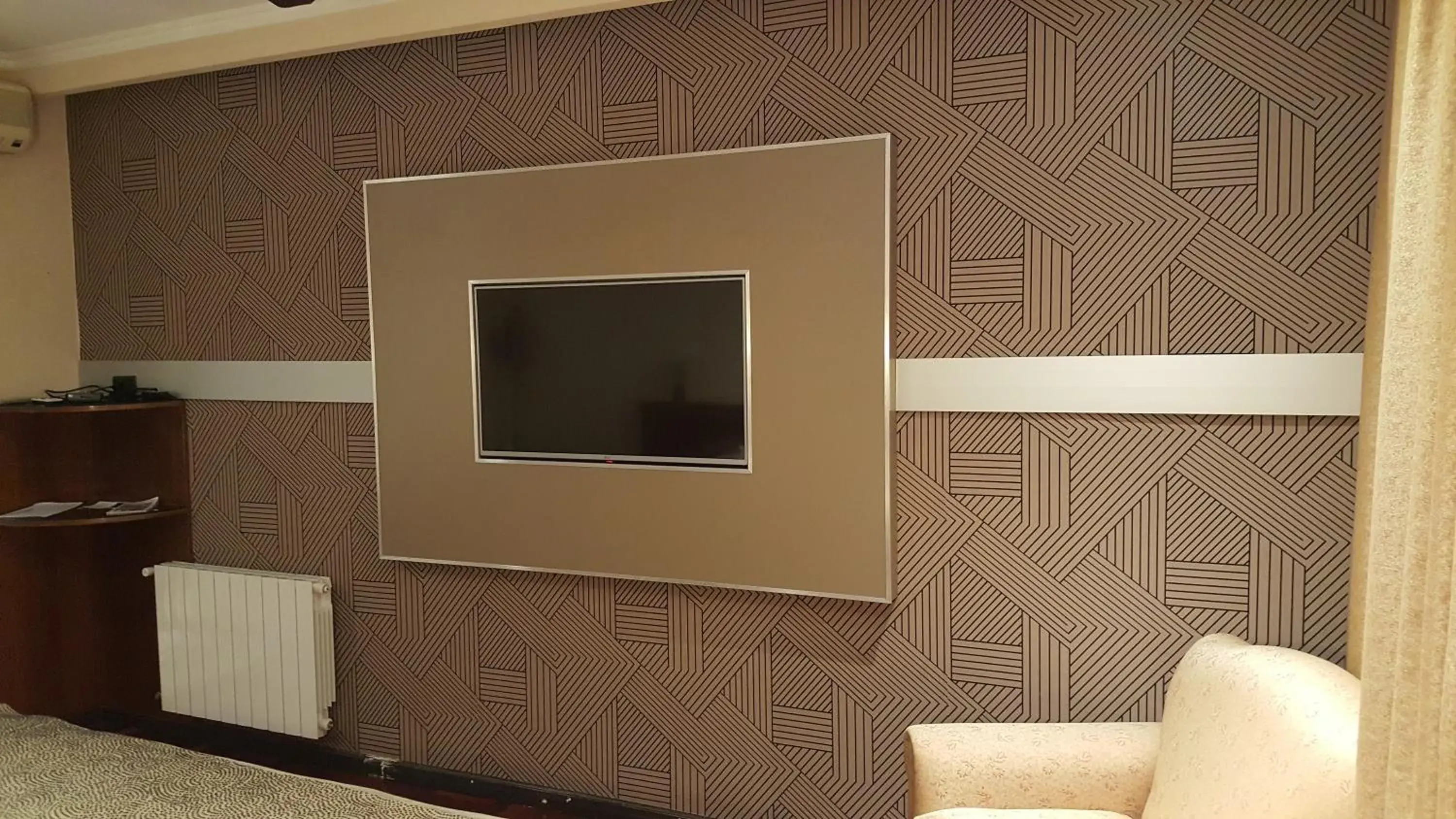 Decorative detail, TV/Entertainment Center in Hotel Viñas Del Sol