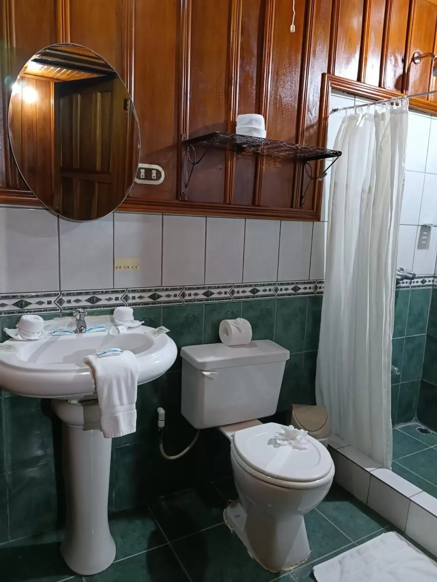Bathroom in Casona Rústica & Bungalow