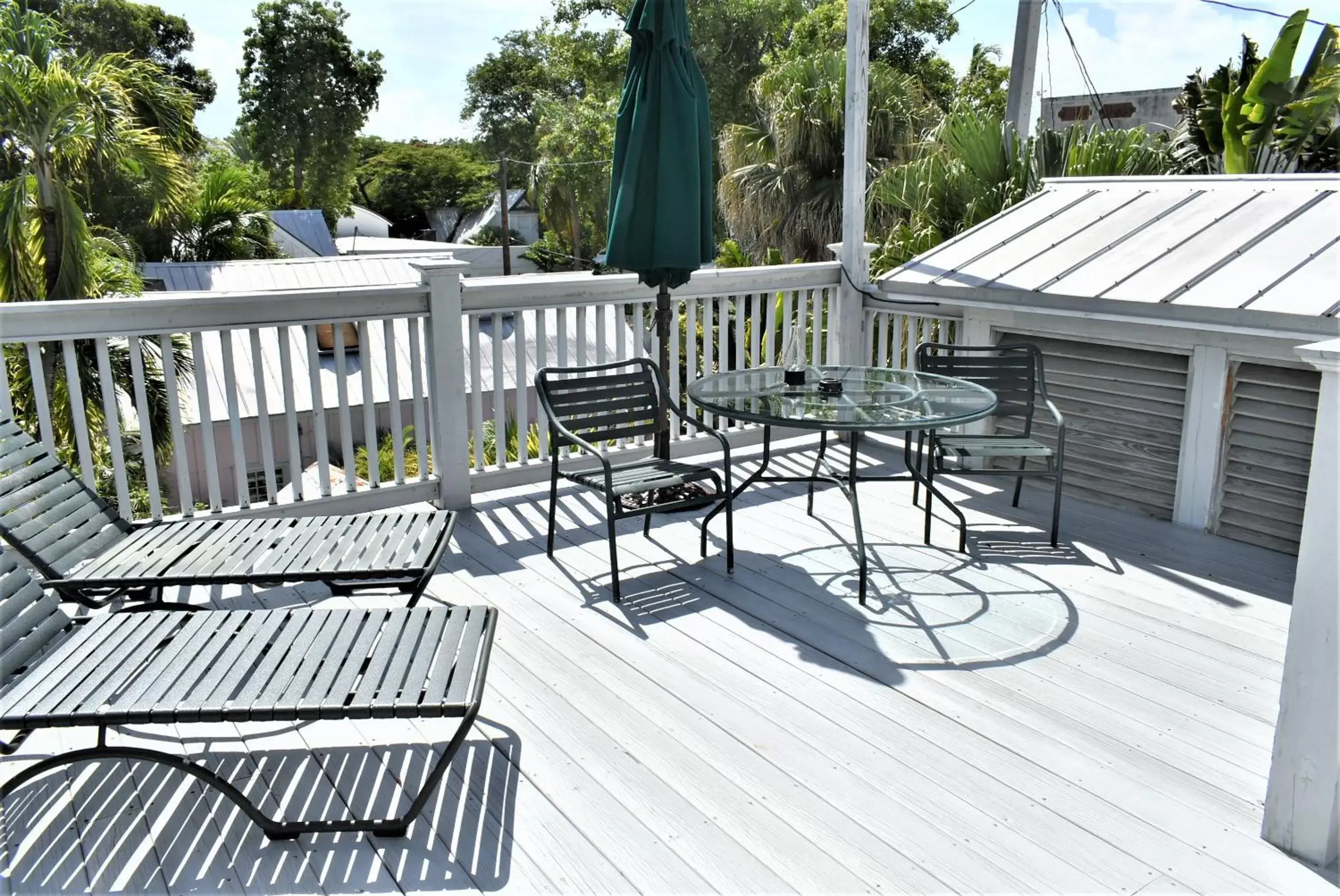 Balcony/Terrace in Simonton Court Historic Inn & Cottages