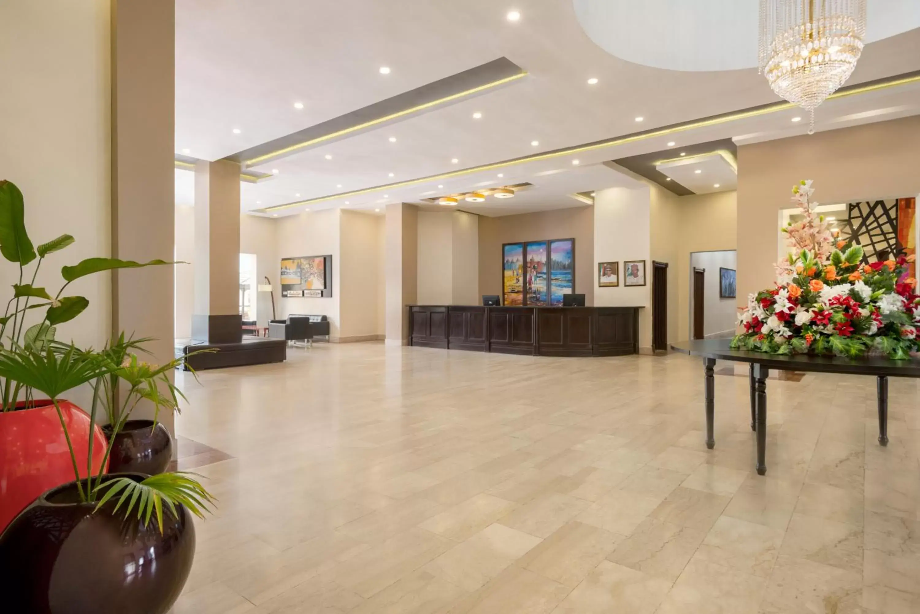 Lobby or reception, Lobby/Reception in Hawthorn Suites by Wyndham Abuja