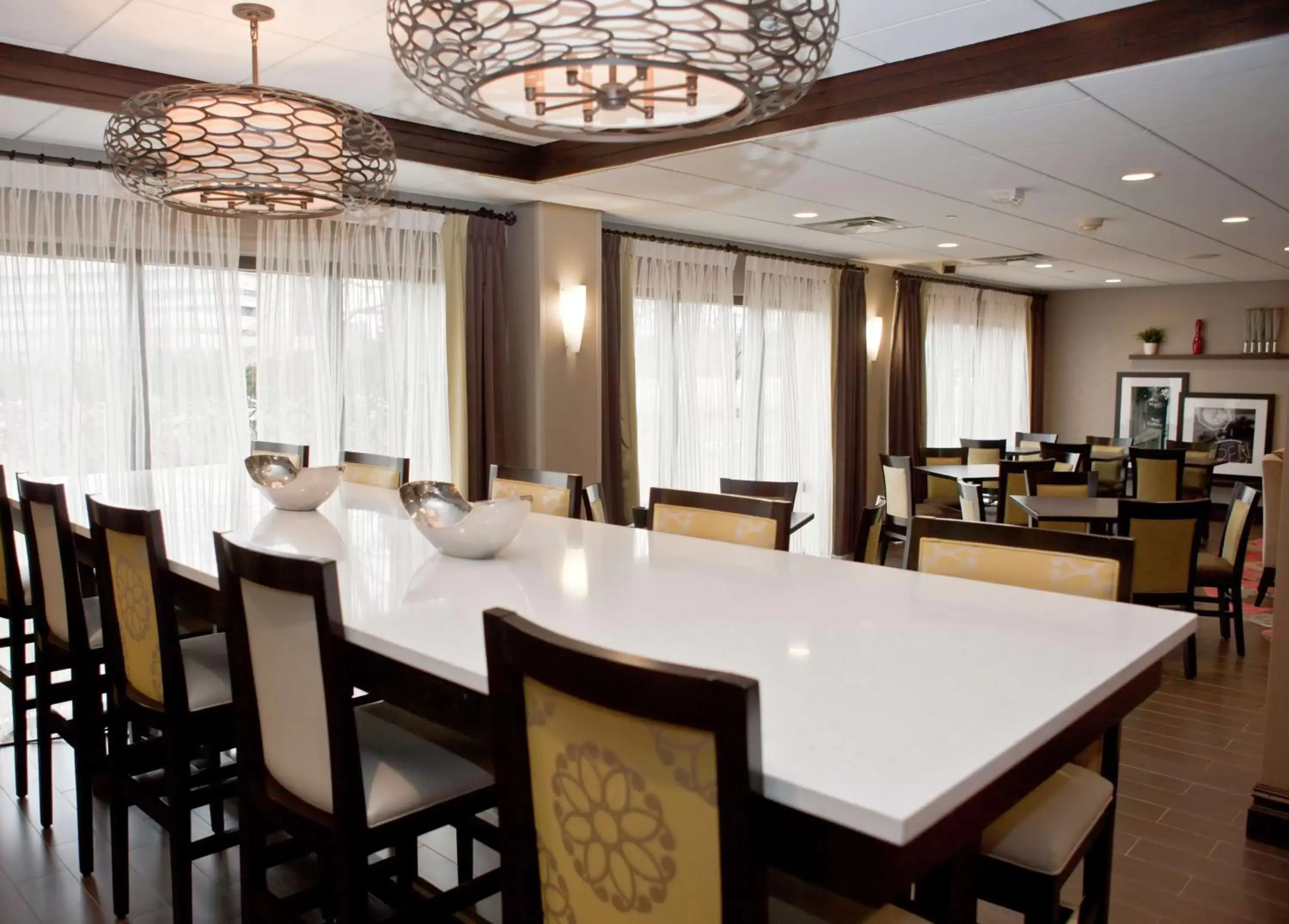 Lobby or reception, Restaurant/Places to Eat in Hampton Inn Ridgefield Park