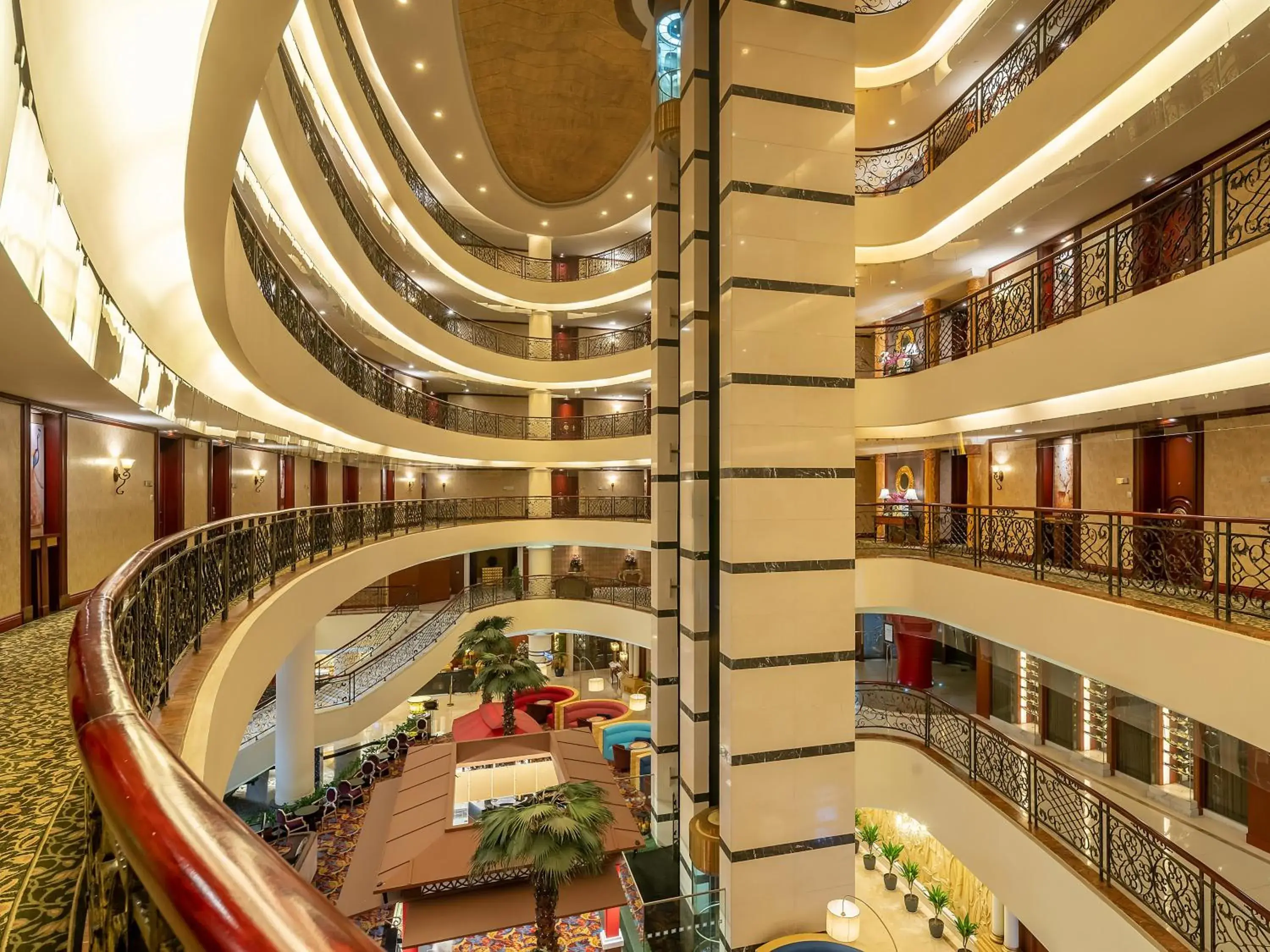 Lobby or reception in Wyndham Shanghai Hongqiao-Near NECC Lobby or reception in Wyndham Shanghai Hongqiao-Near NECC