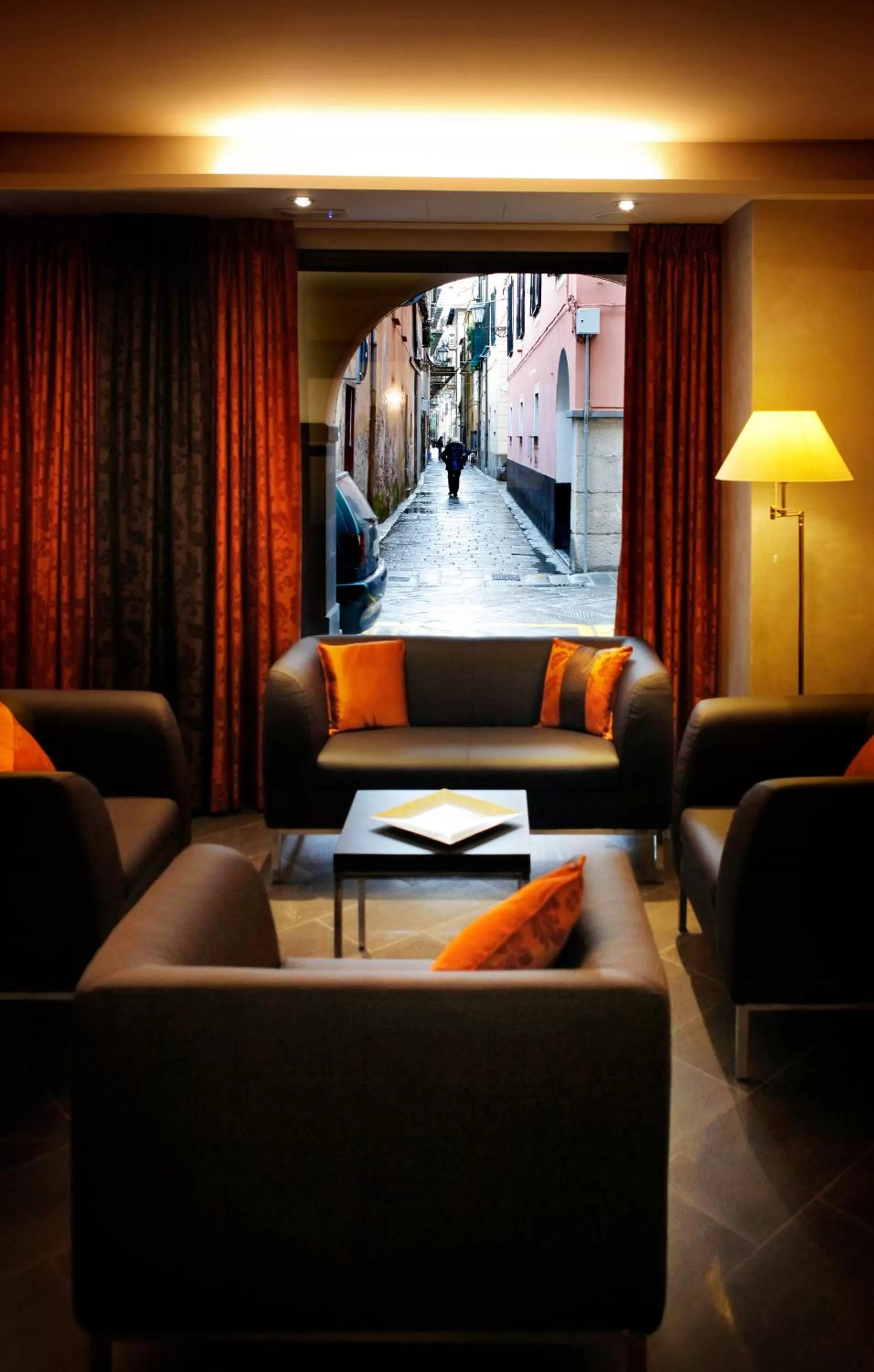 Lobby or reception in Hotel Monte Rosa