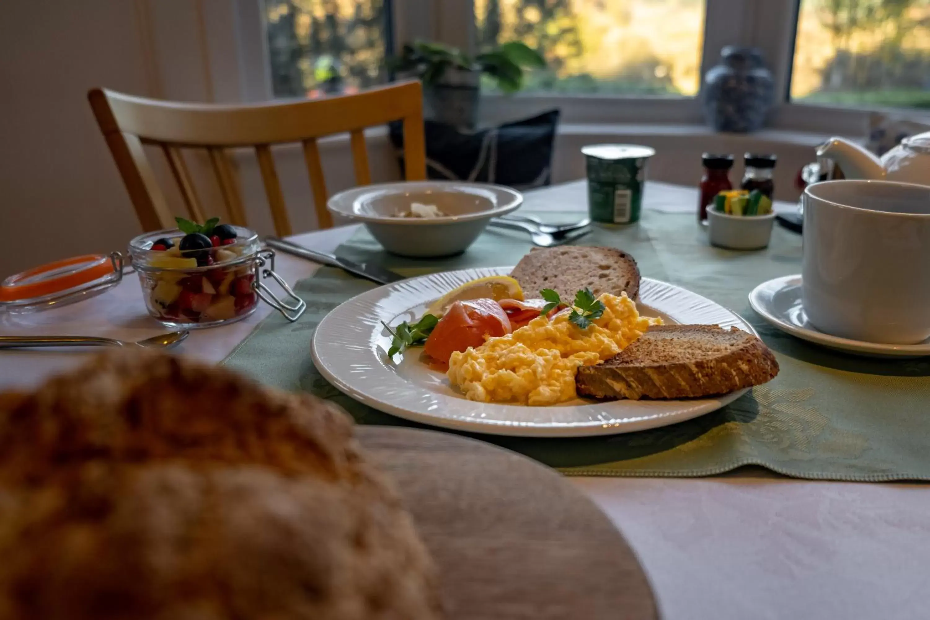 Breakfast in Glyntwrog House