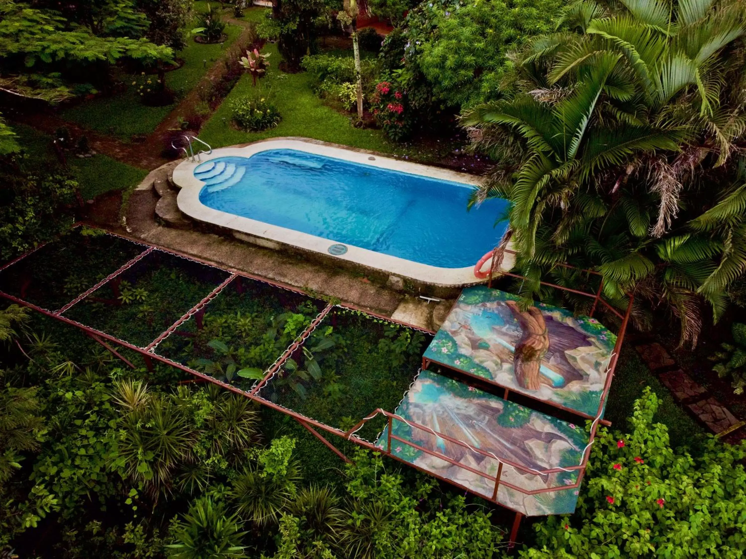 Pool View in El Mirador Glamping & Apartments & Woodhouse & Swimingpool