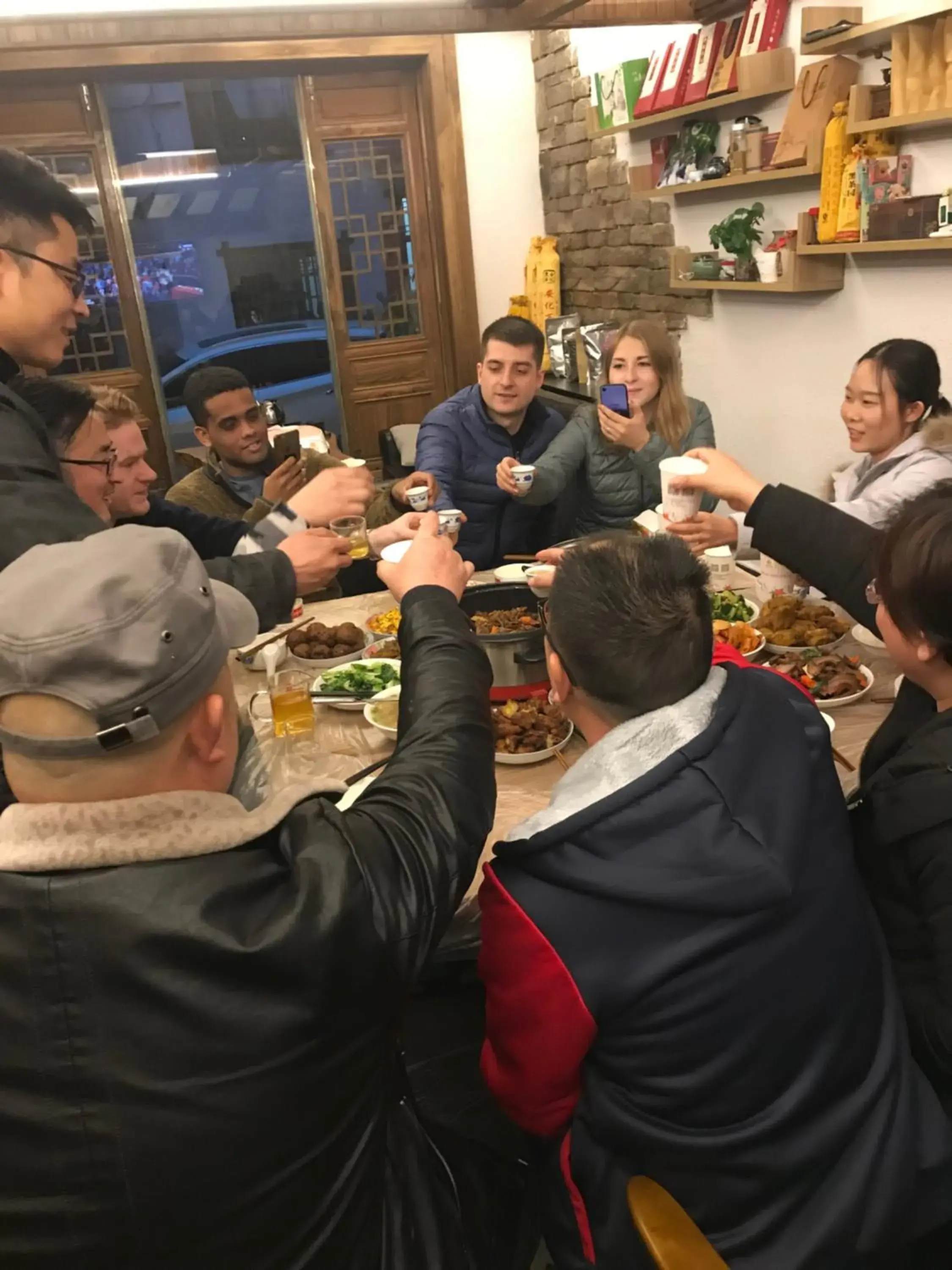 People in Zhangjiajie Destination Youth Hostel