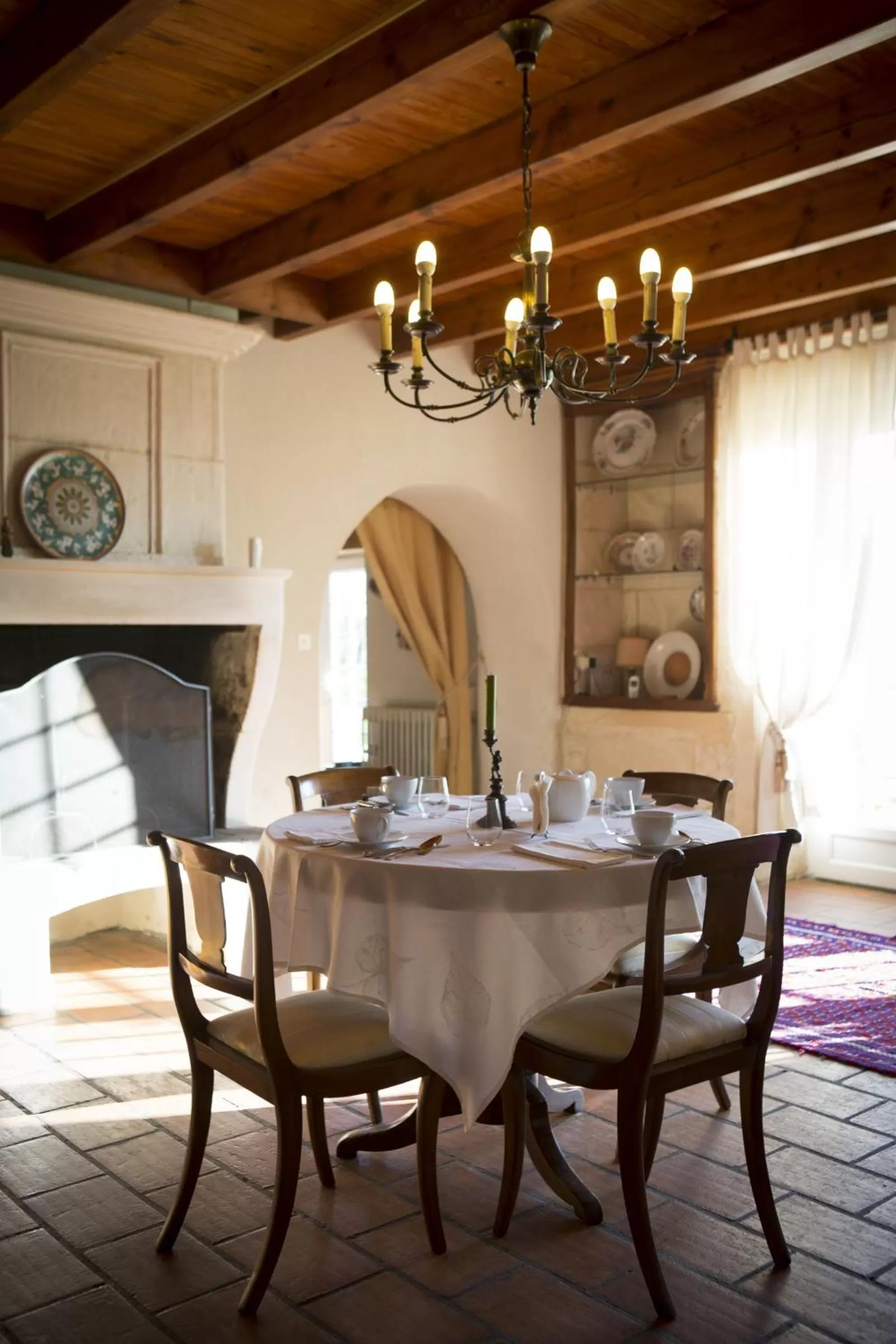 Italian breakfast in La Bribaudonnière