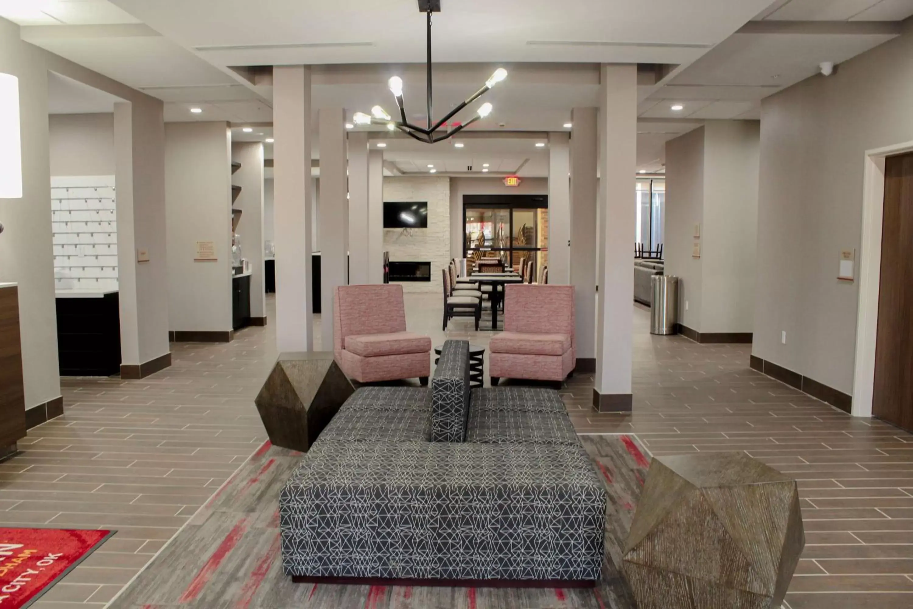 Lobby or reception, Seating Area in Hawthorn Suites by Wyndham Oklahoma City Airport Fairground