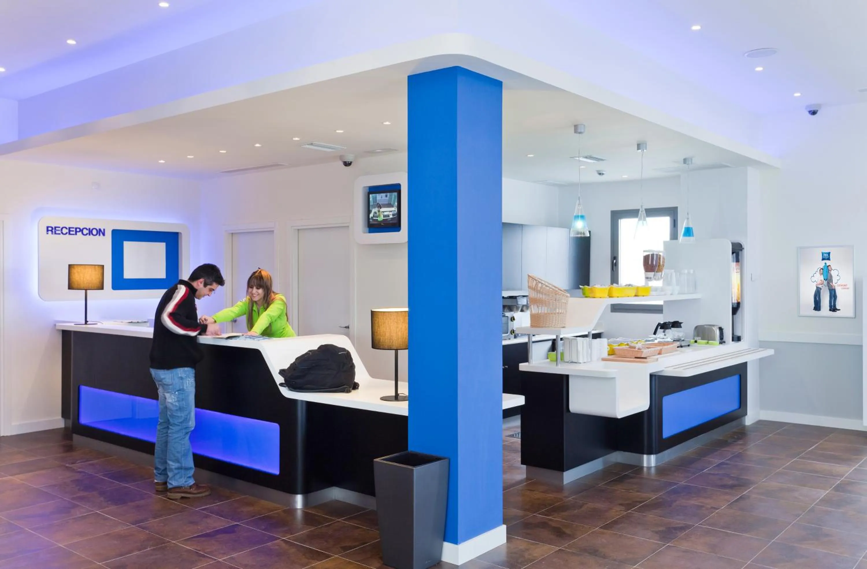 Lobby or reception in Ibis Budget Madrid Vallecas