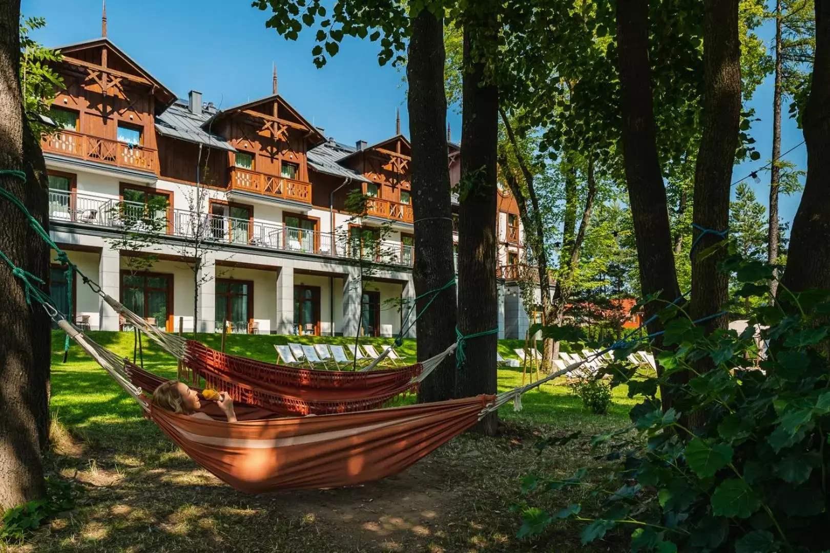 Property Building in Szczawnica Park Resort & Spa