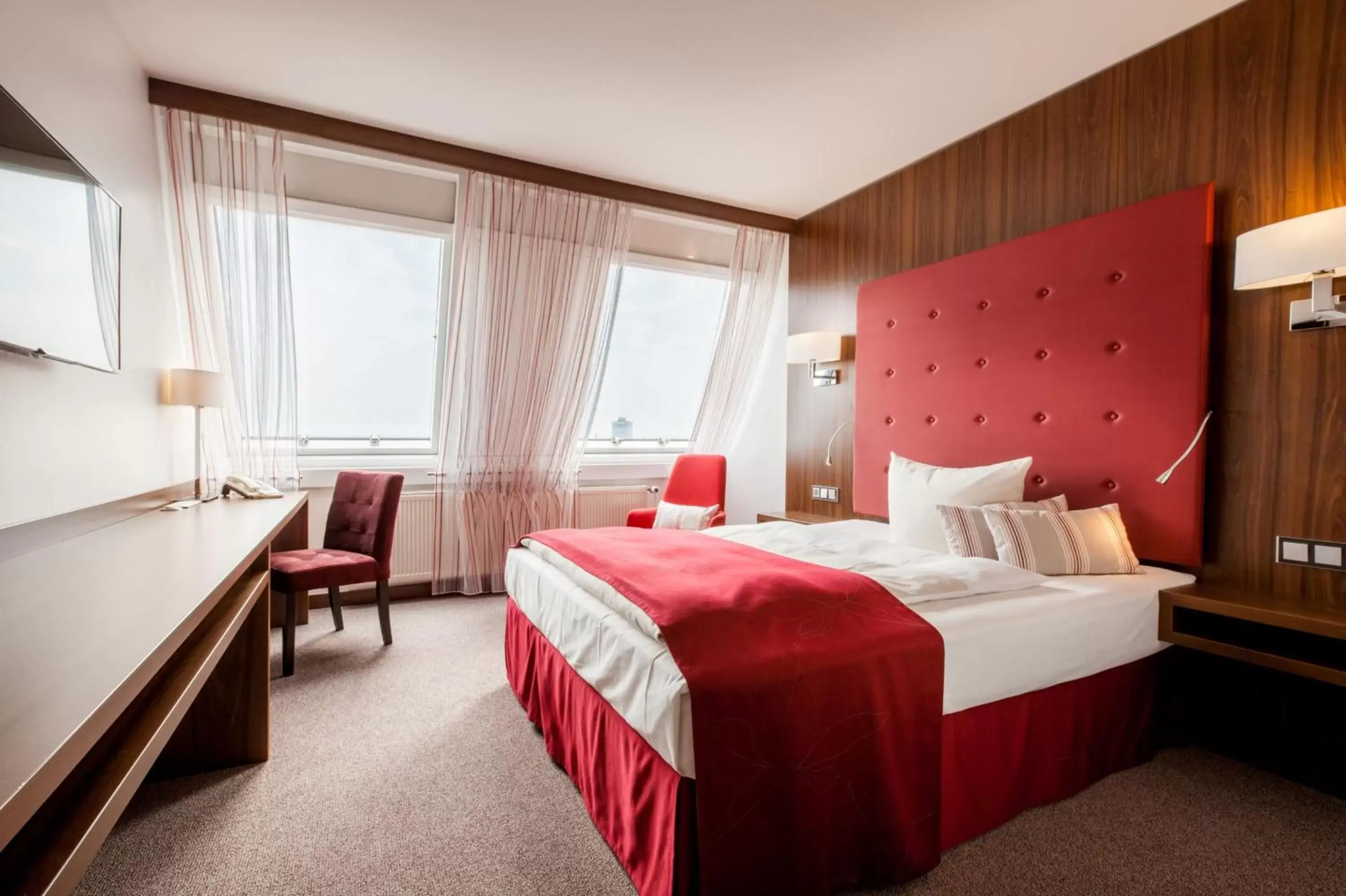 Bedroom, Bed in Fora Hotel Hannover