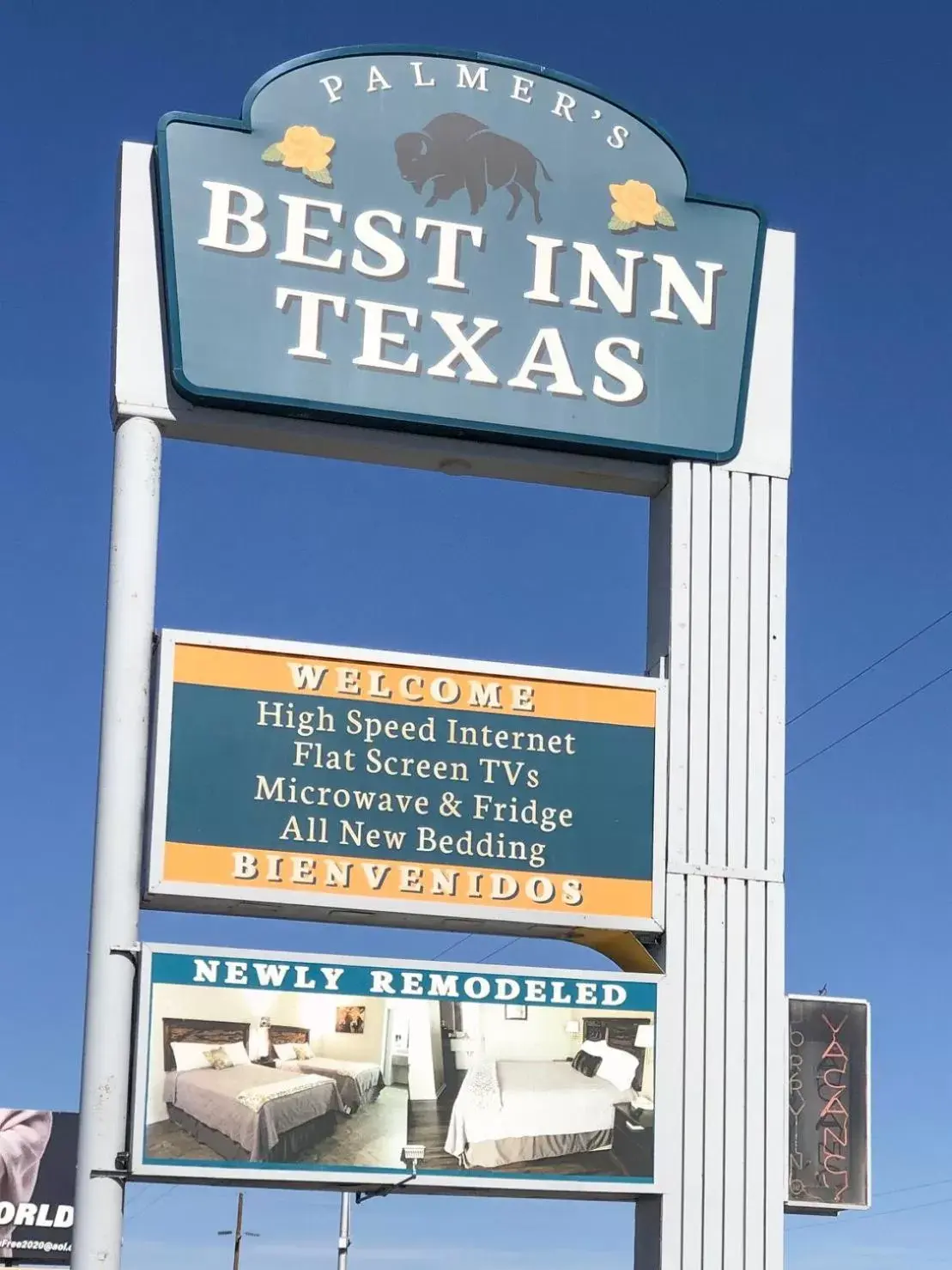 Property logo or sign in Best Inn Texas