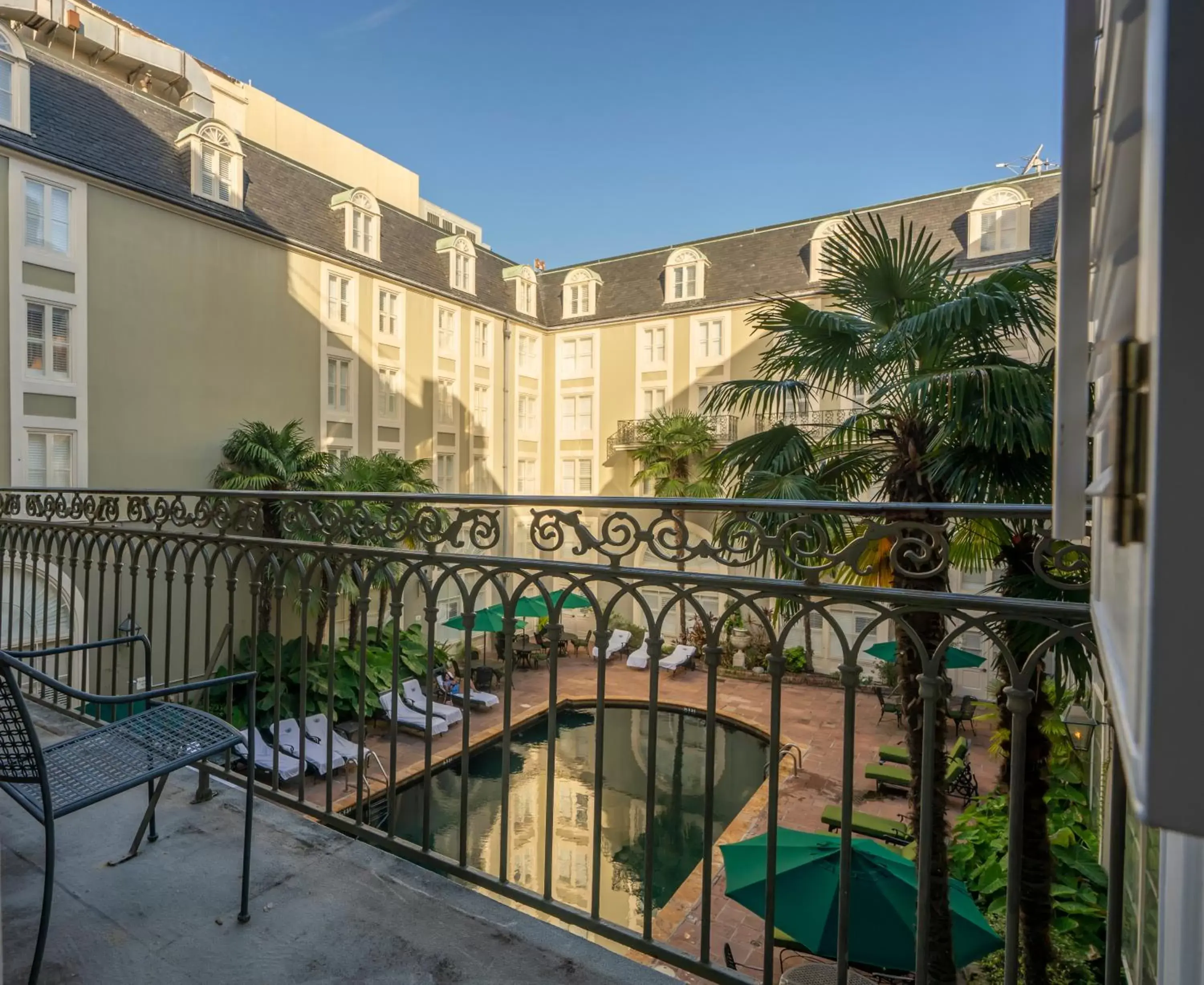 Balcony/Terrace in Bourbon Orleans Hotel