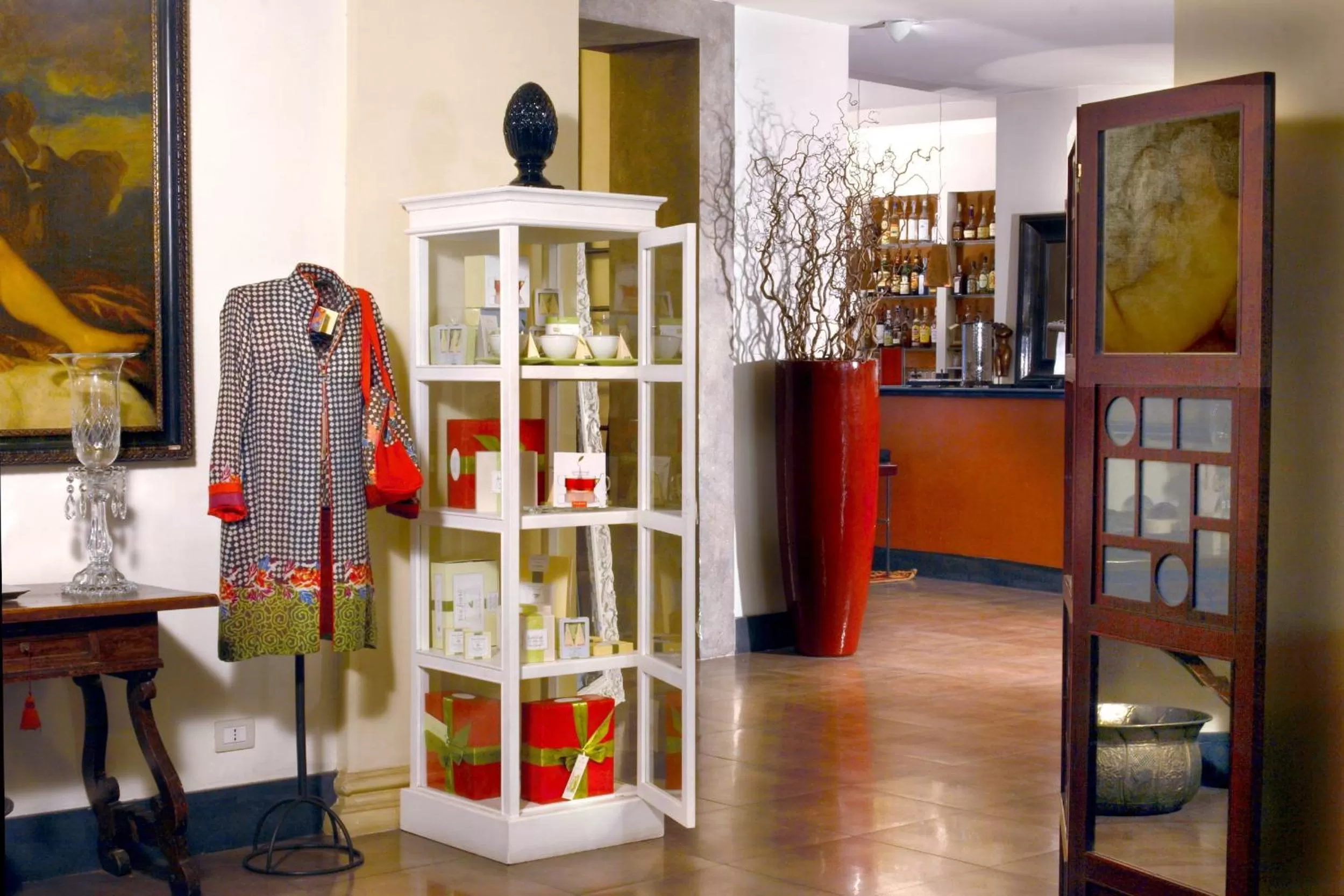 Lobby or reception in Hotel Adriano