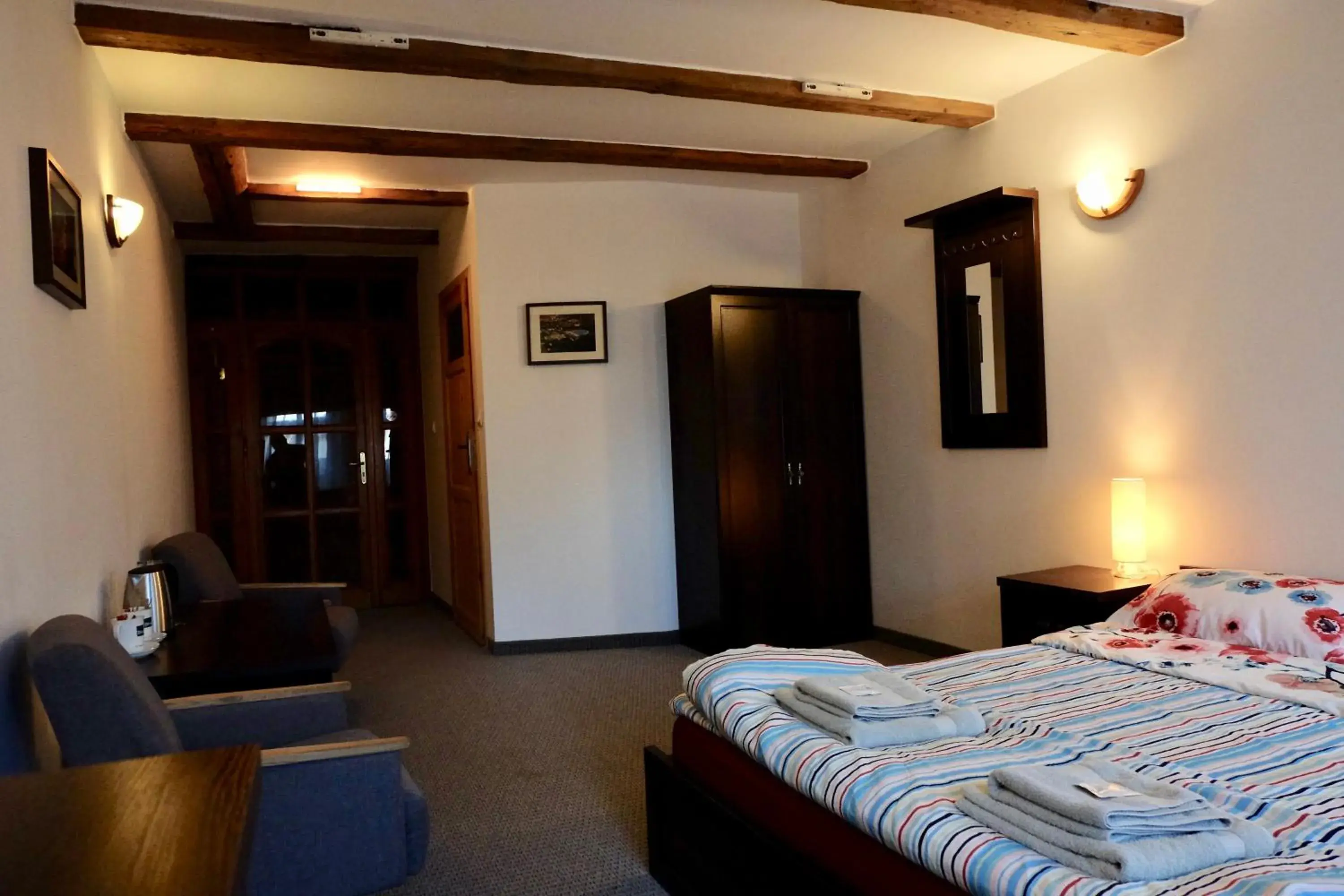 Photo of the whole room, Bed in Academus - Cafe/Pub & Guest House