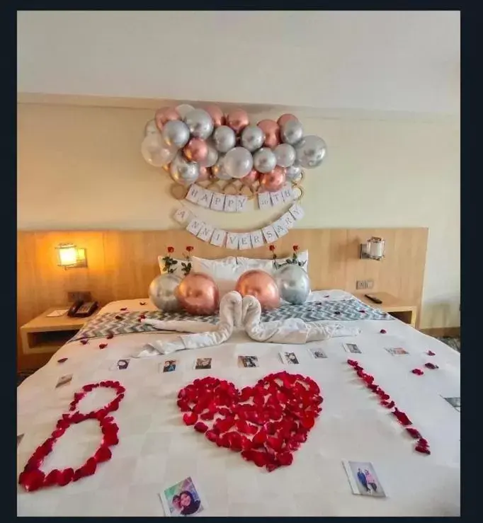 Bed in Louis Kienne Hotel Simpang Lima Bed in Louis Kienne Hotel Simpang Lima