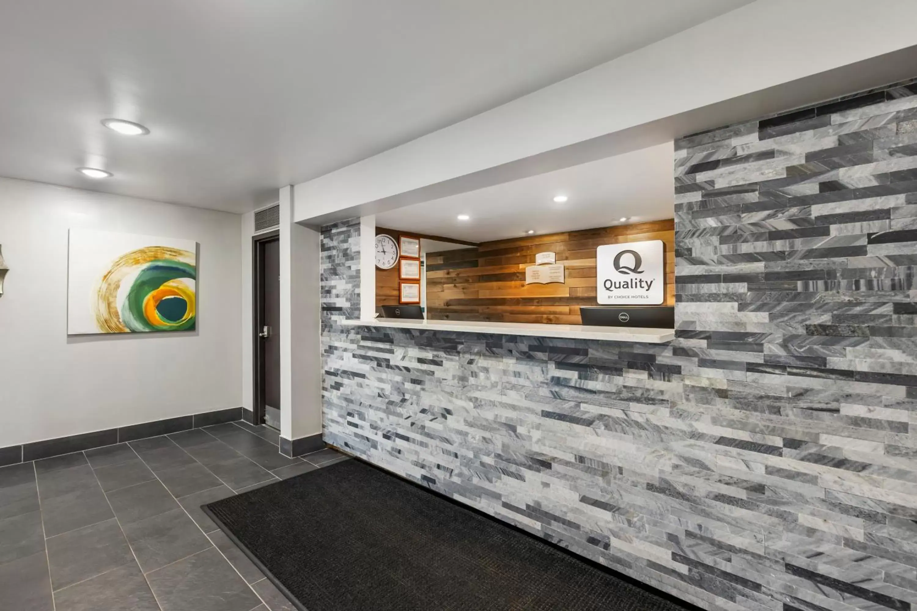 Lobby or reception in Quality Inn Lobby or reception in Quality Inn