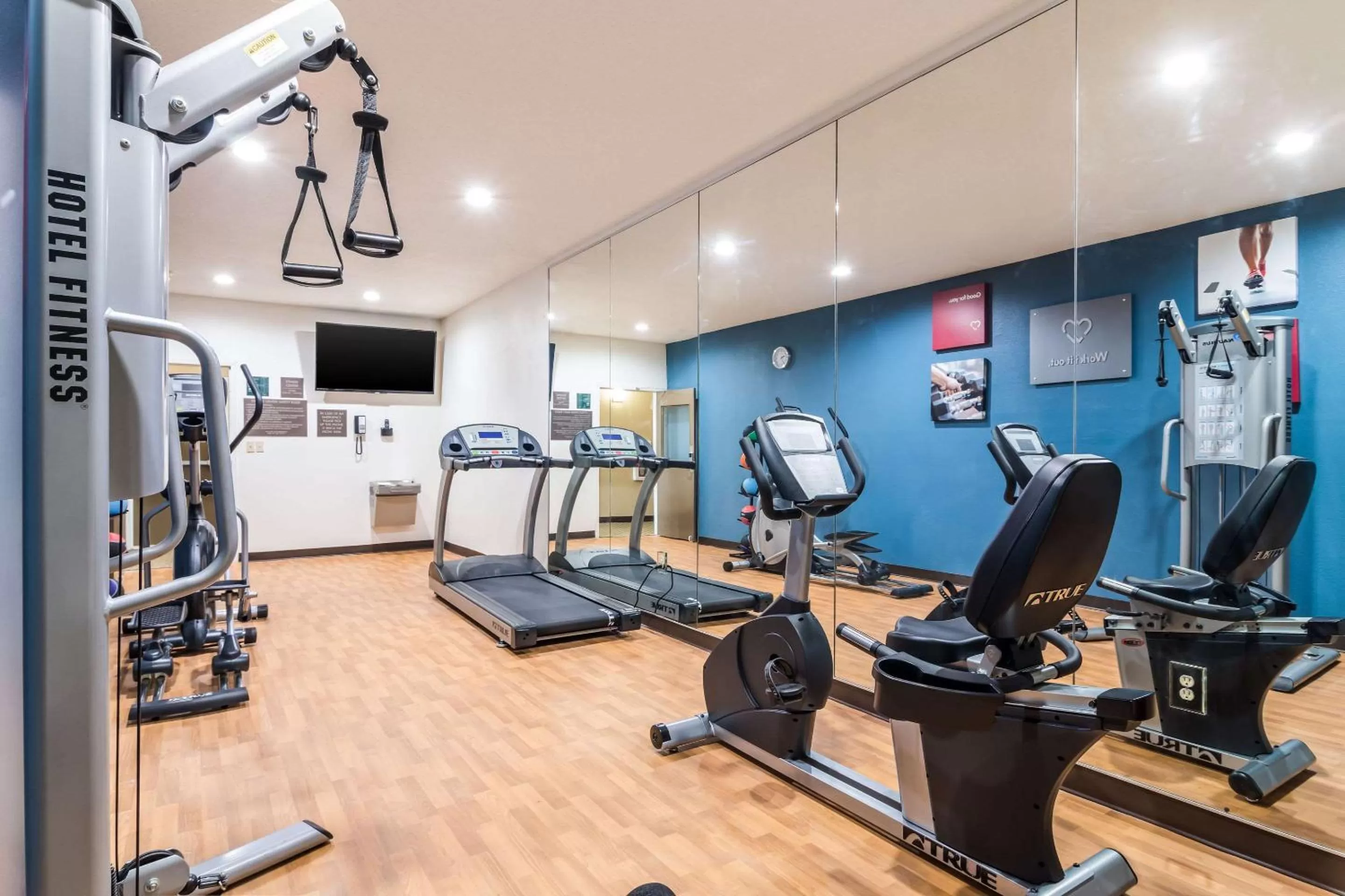 Fitness centre/facilities in Comfort Suites Eufaula North