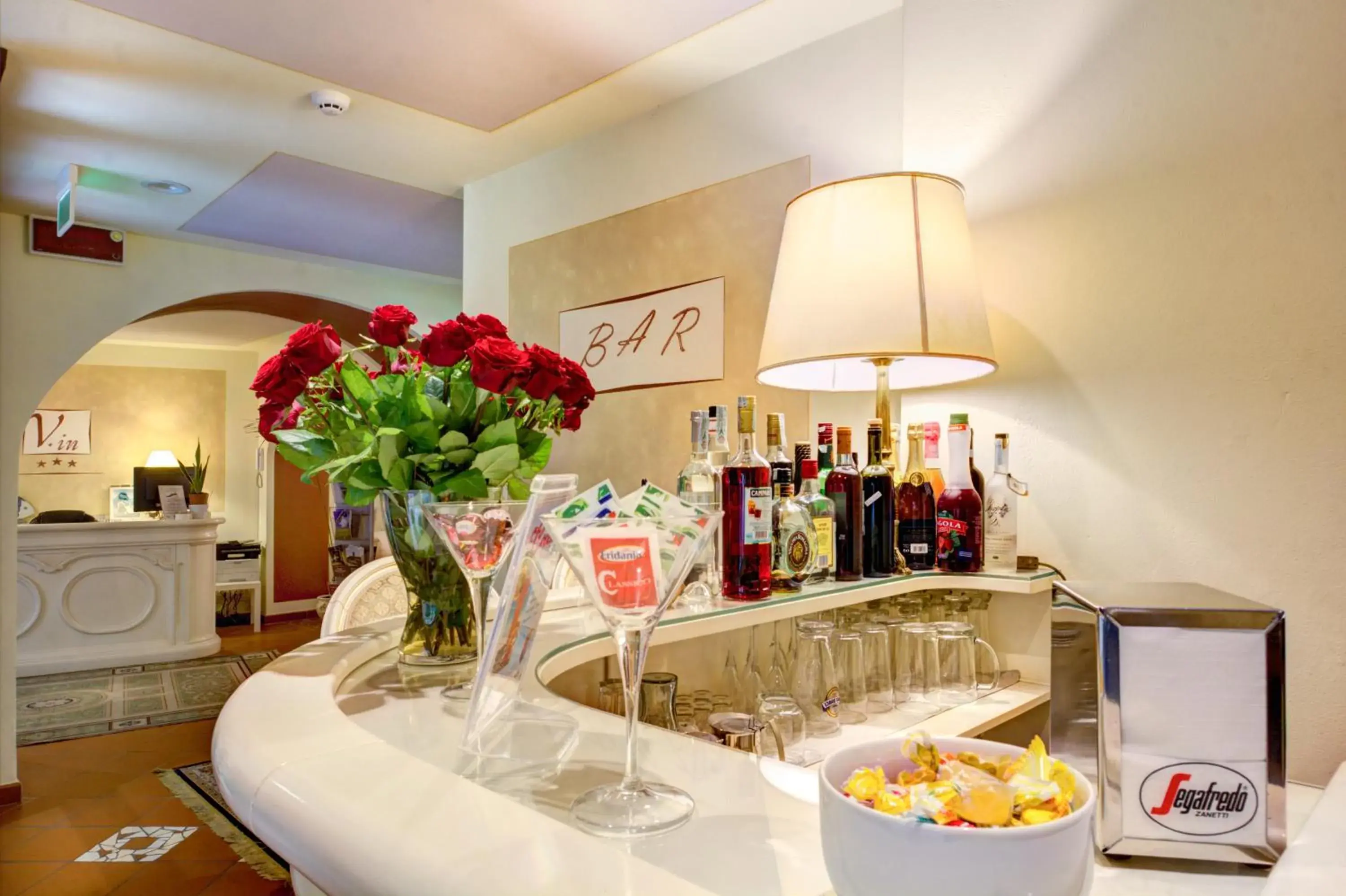 Lounge or bar in Hotel Volterra In