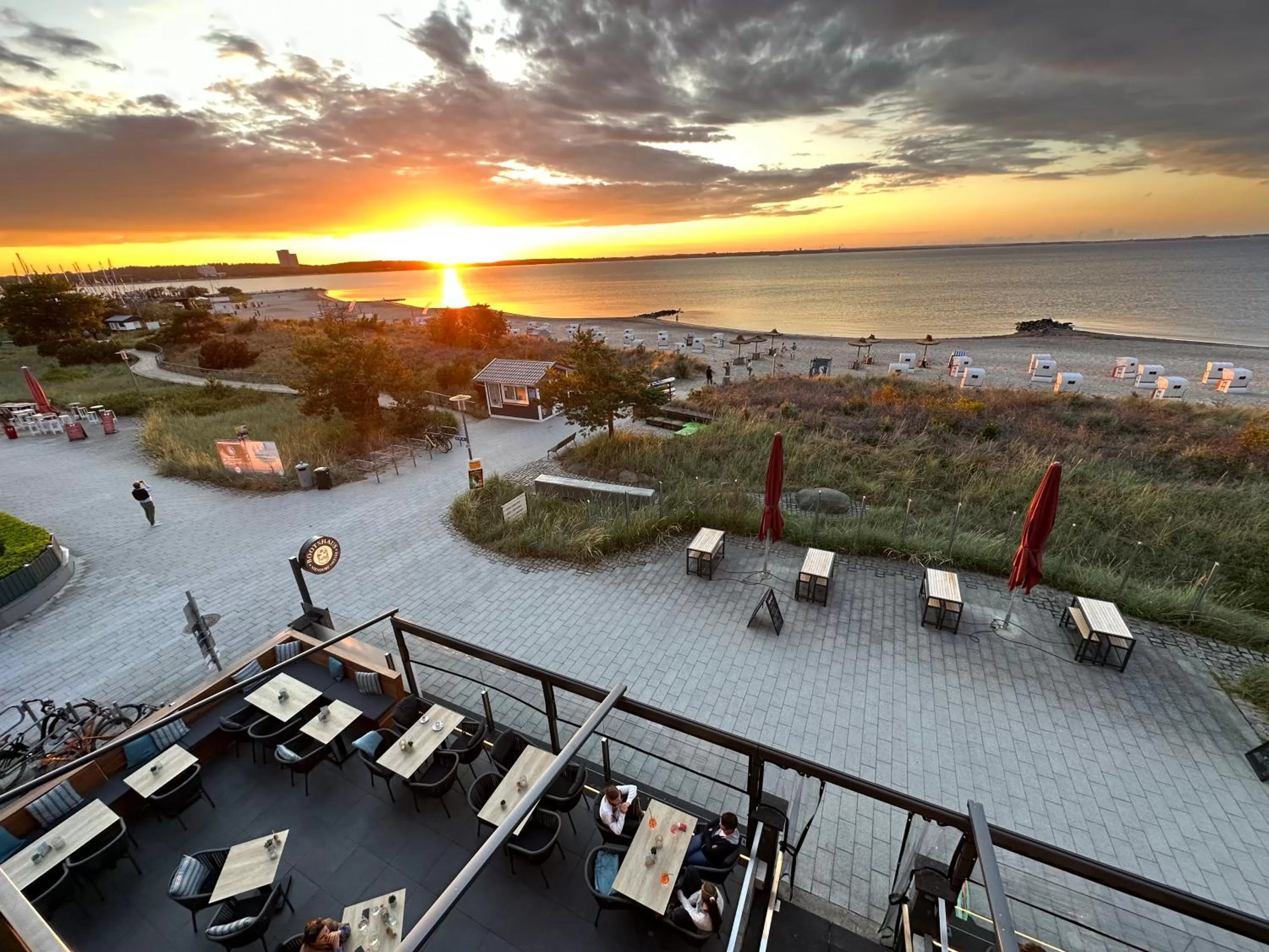 Restaurant/places to eat in Seaside-Strandhotel