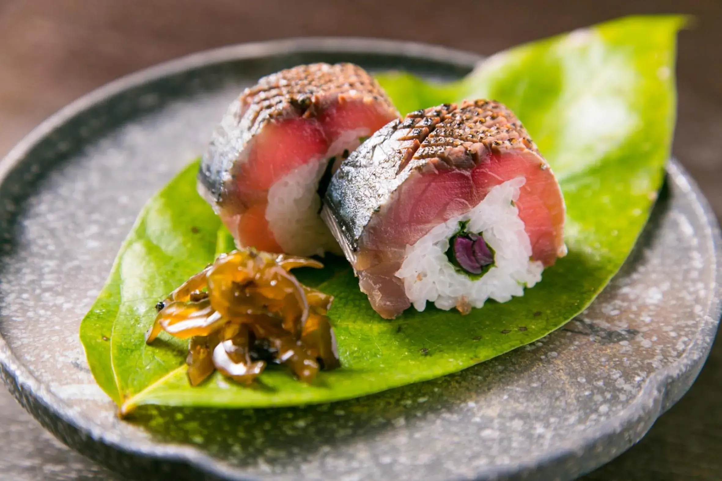 Food close-up in Ryokan Yoshidaya Food close-up in Ryokan Yoshidaya