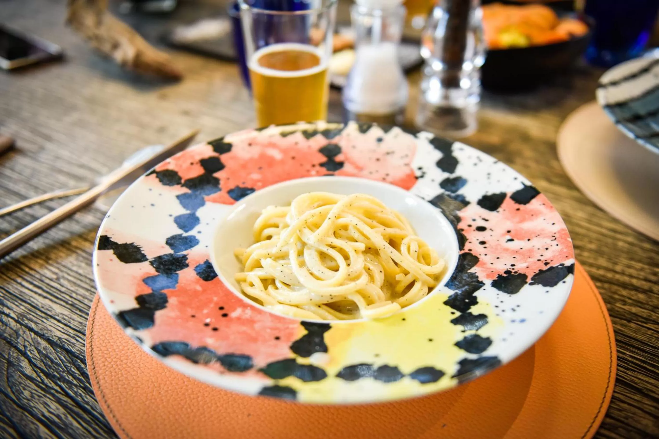 Restaurant/places to eat in Hotel Pulitzer