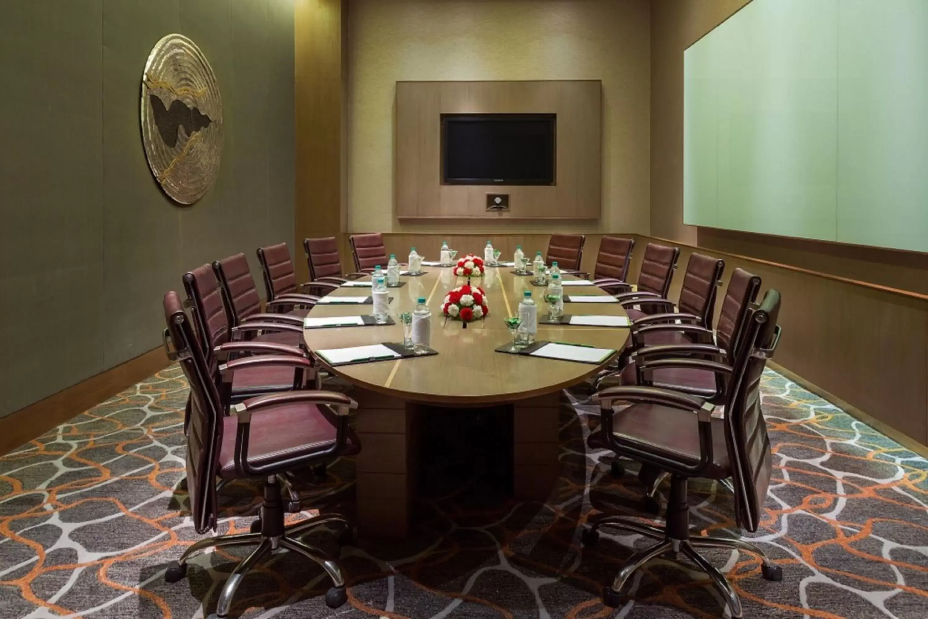 Meeting/conference room in Holiday Inn New Delhi International Airport, an IHG Hotel