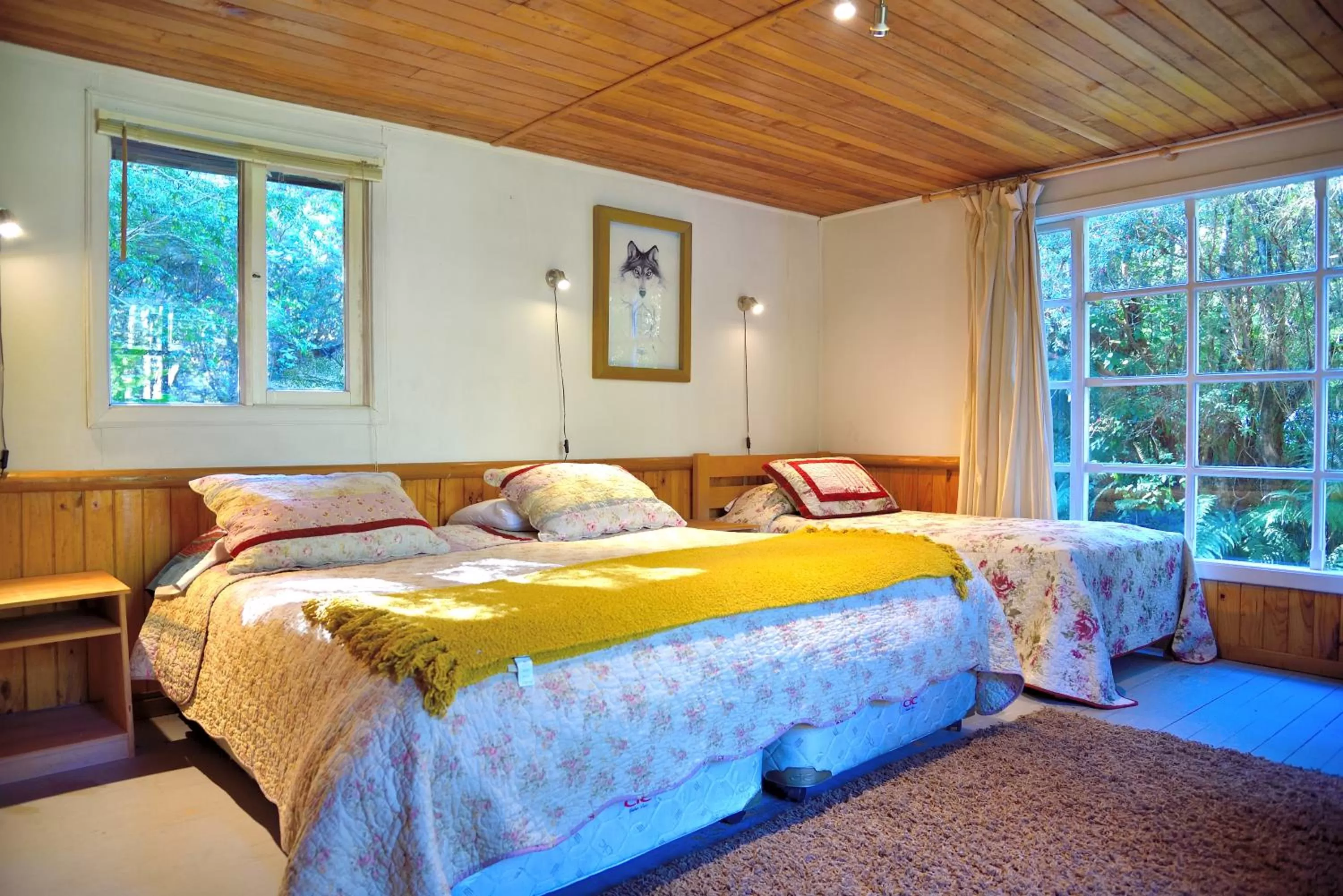 Bed in Posada Queulat