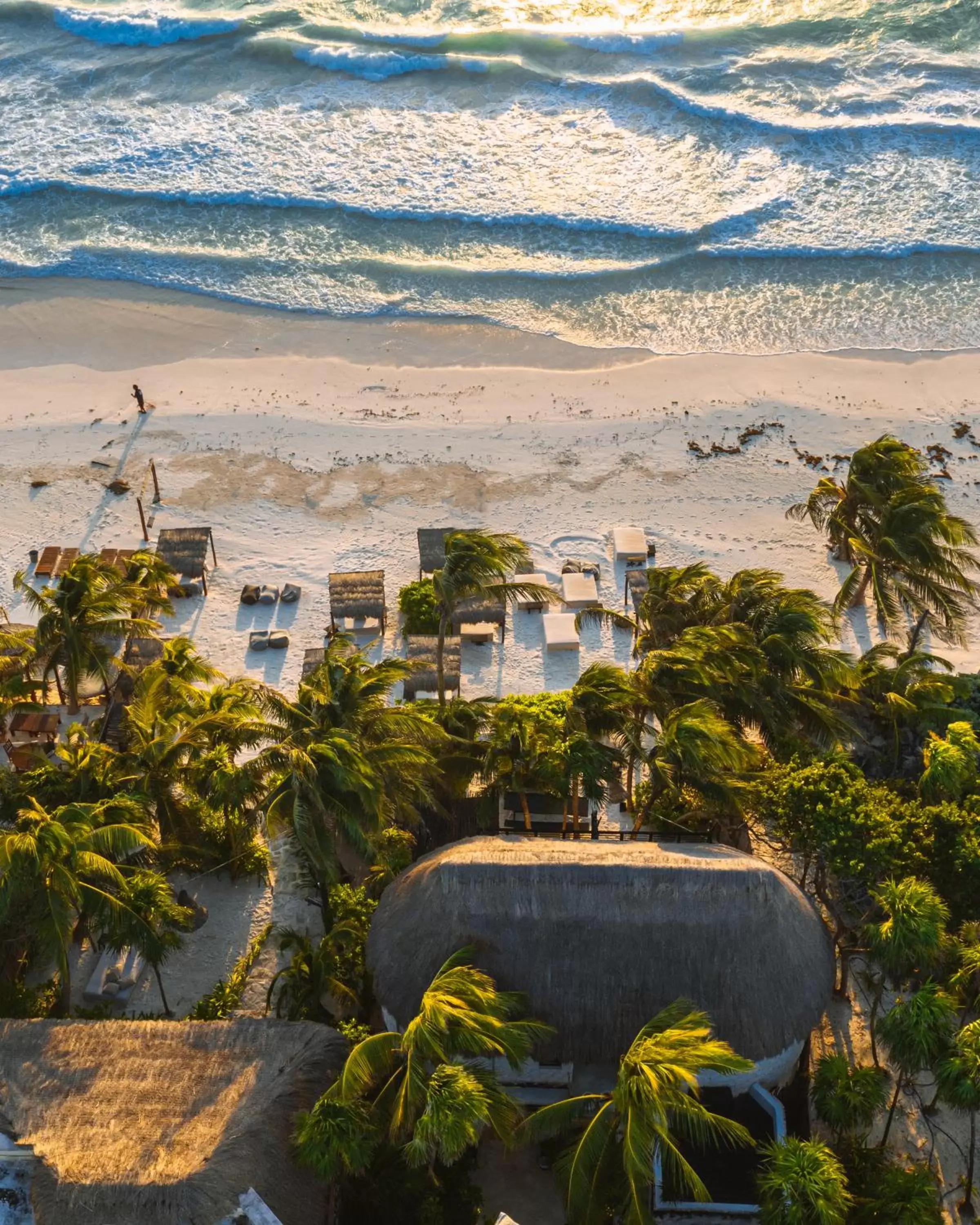 Bird's eye view in NEST Tulum