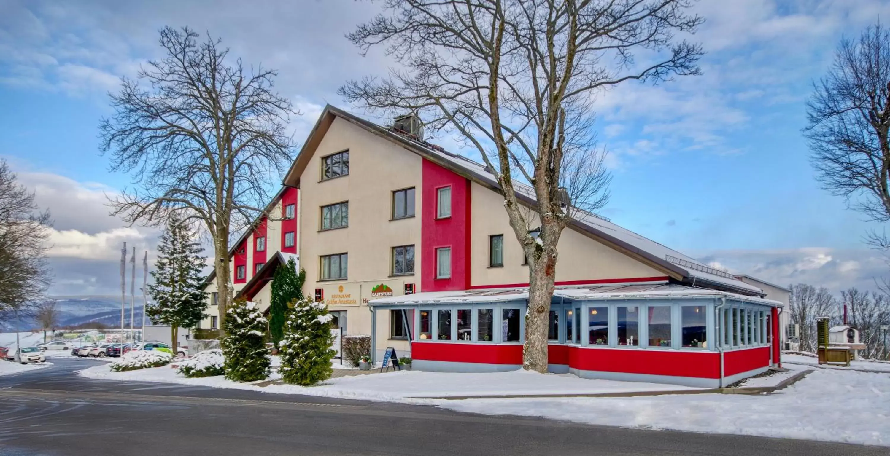 Property building, Winter in Akzent Aktiv & Vital Hotel Thüringen