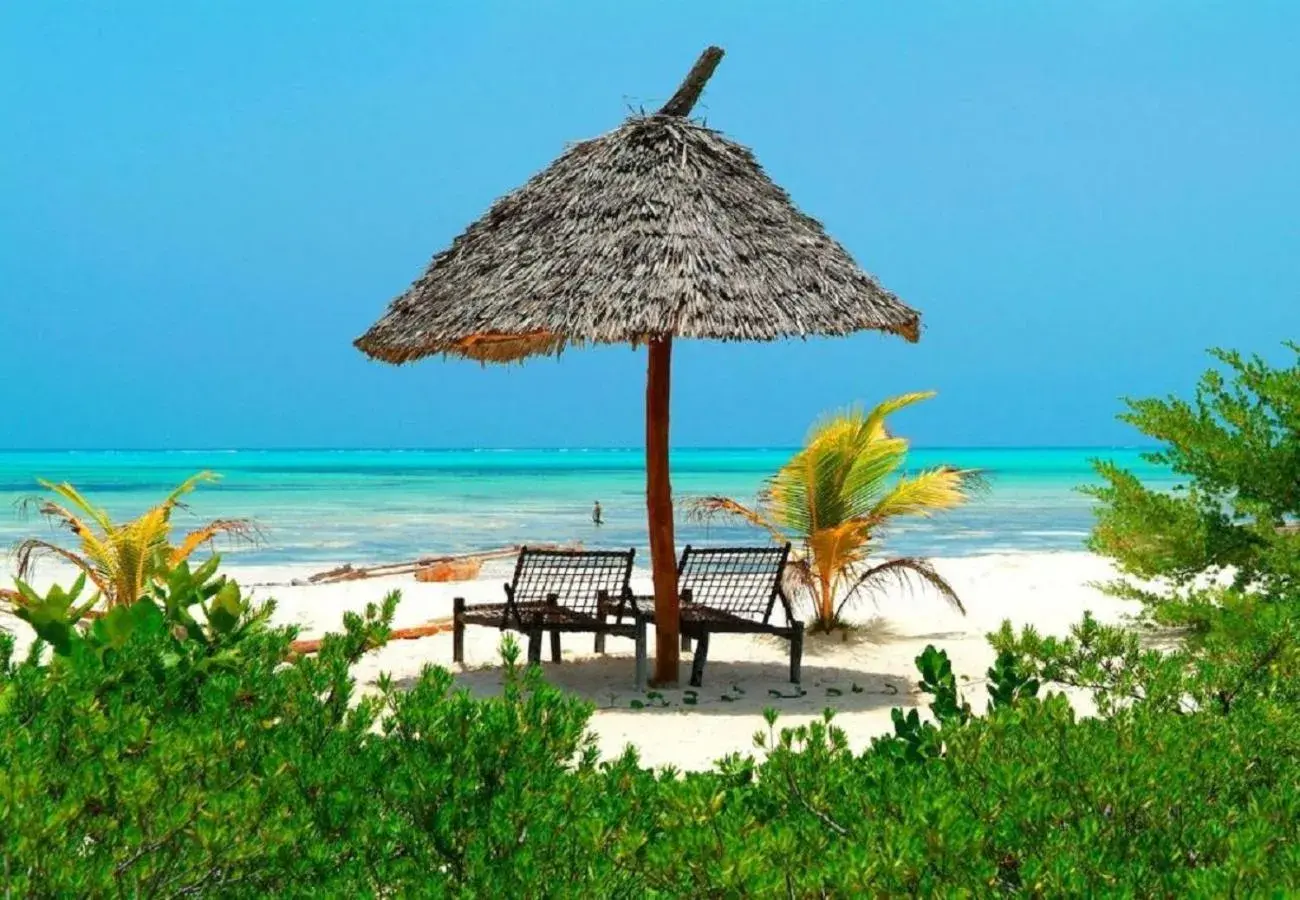 Beach in Hakuna Majiwe Beach Lodge Zanzibar