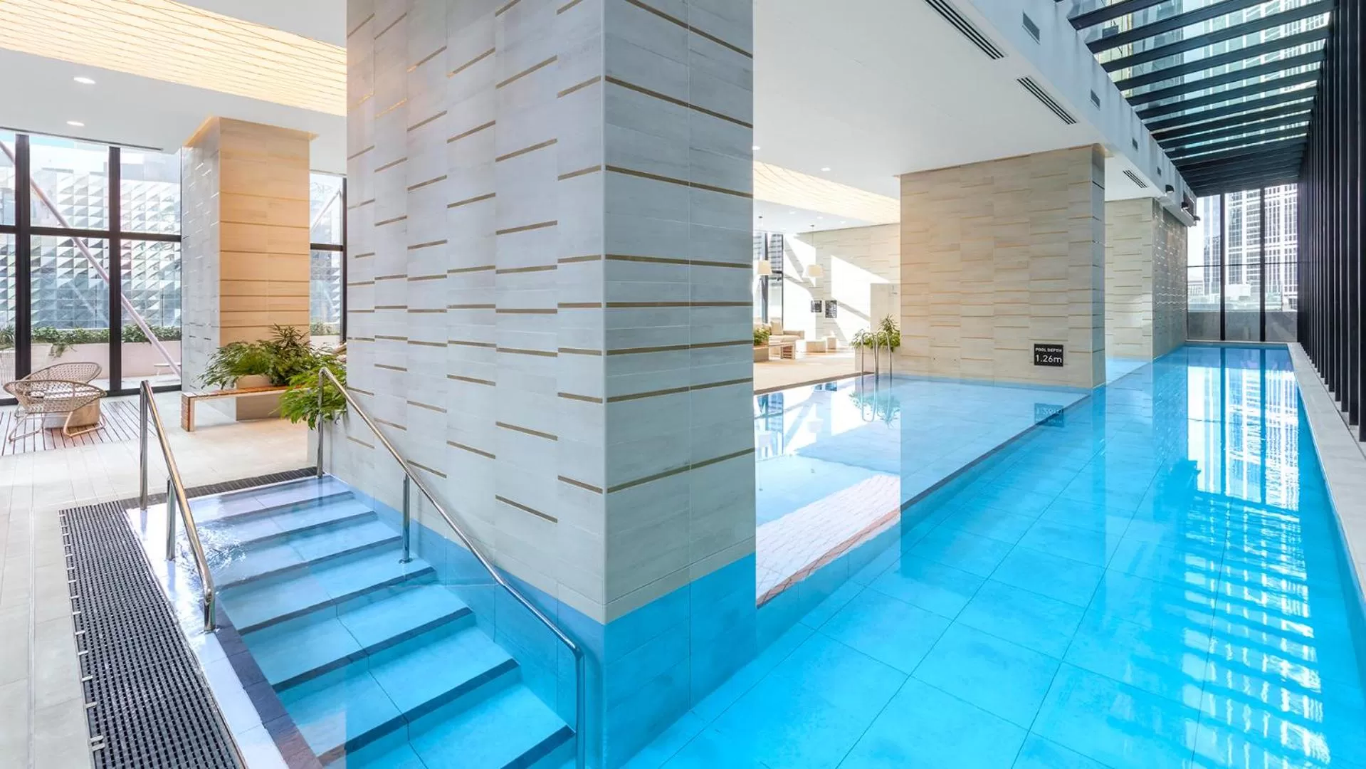 Swimming pool in Avani Melbourne Central Residences