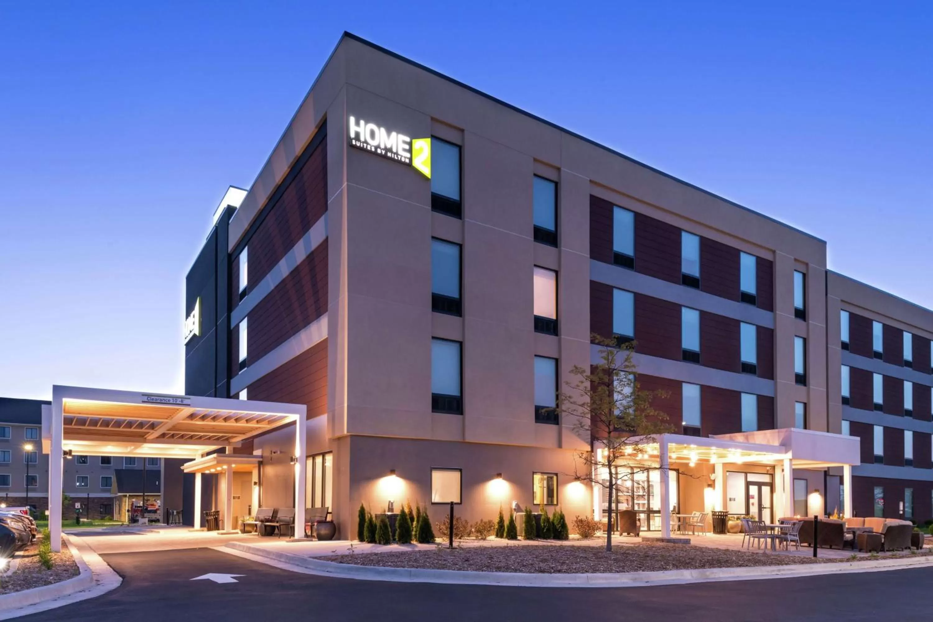 Property building in Home2 Suites By Hilton Merrillville