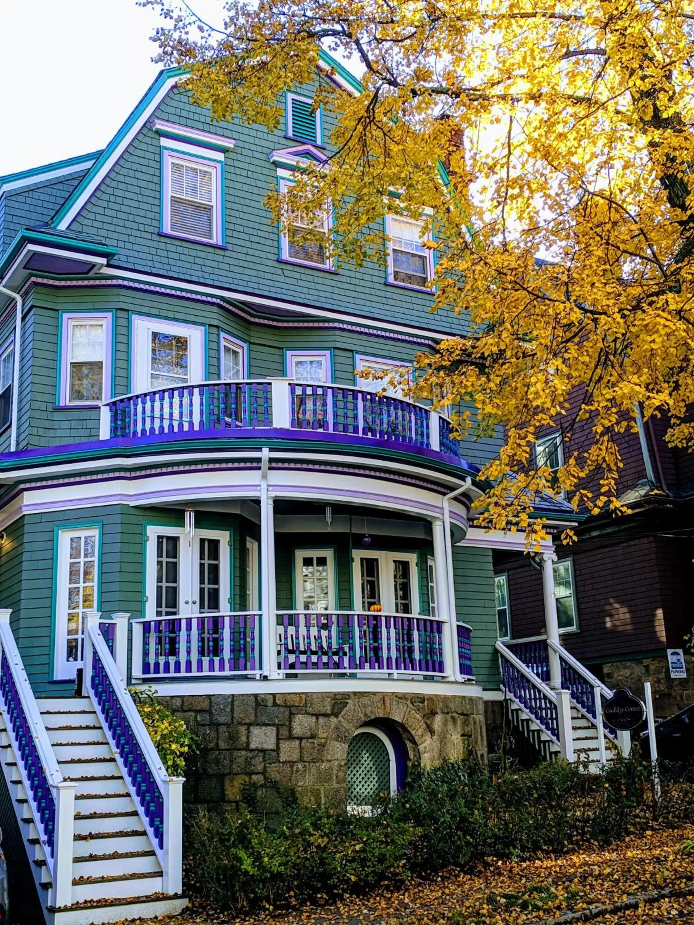 Property Building in The Coolidge Corner Guest House: A Brookline Bed and Breakfast
