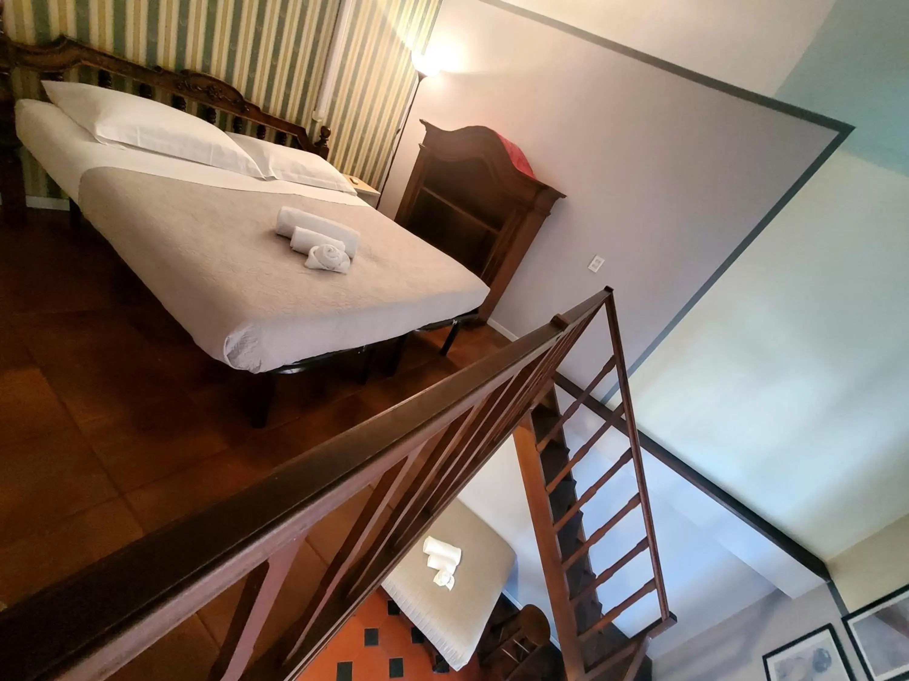 Bedroom, Bed in Hotel Fedora