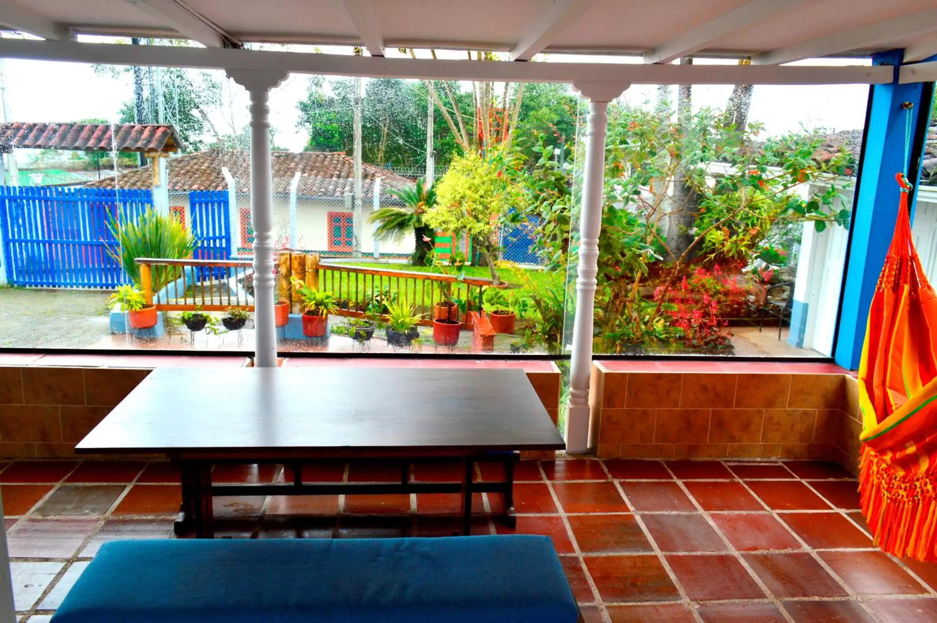 Balcony/Terrace, Table Tennis in Hotel El Mirador del Cocora