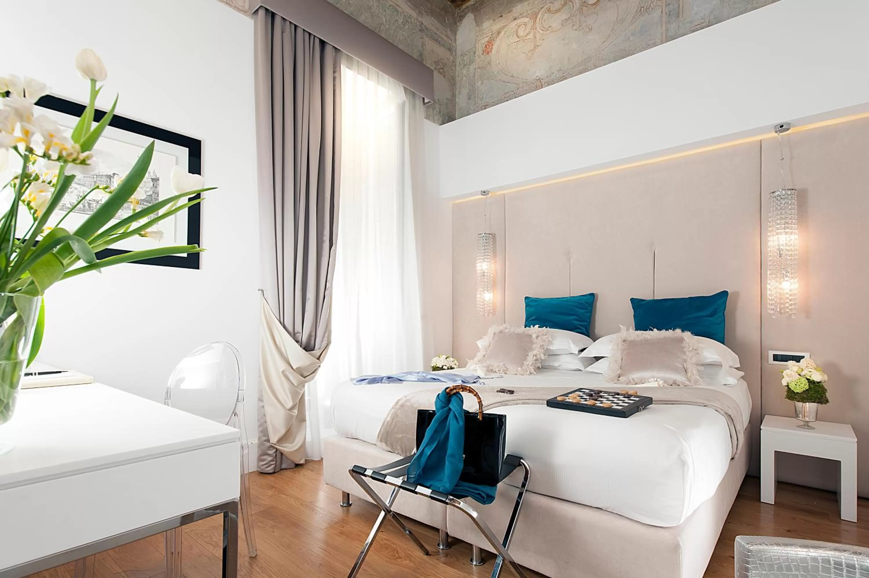 Bed in Argentina Residenza Style Hotel