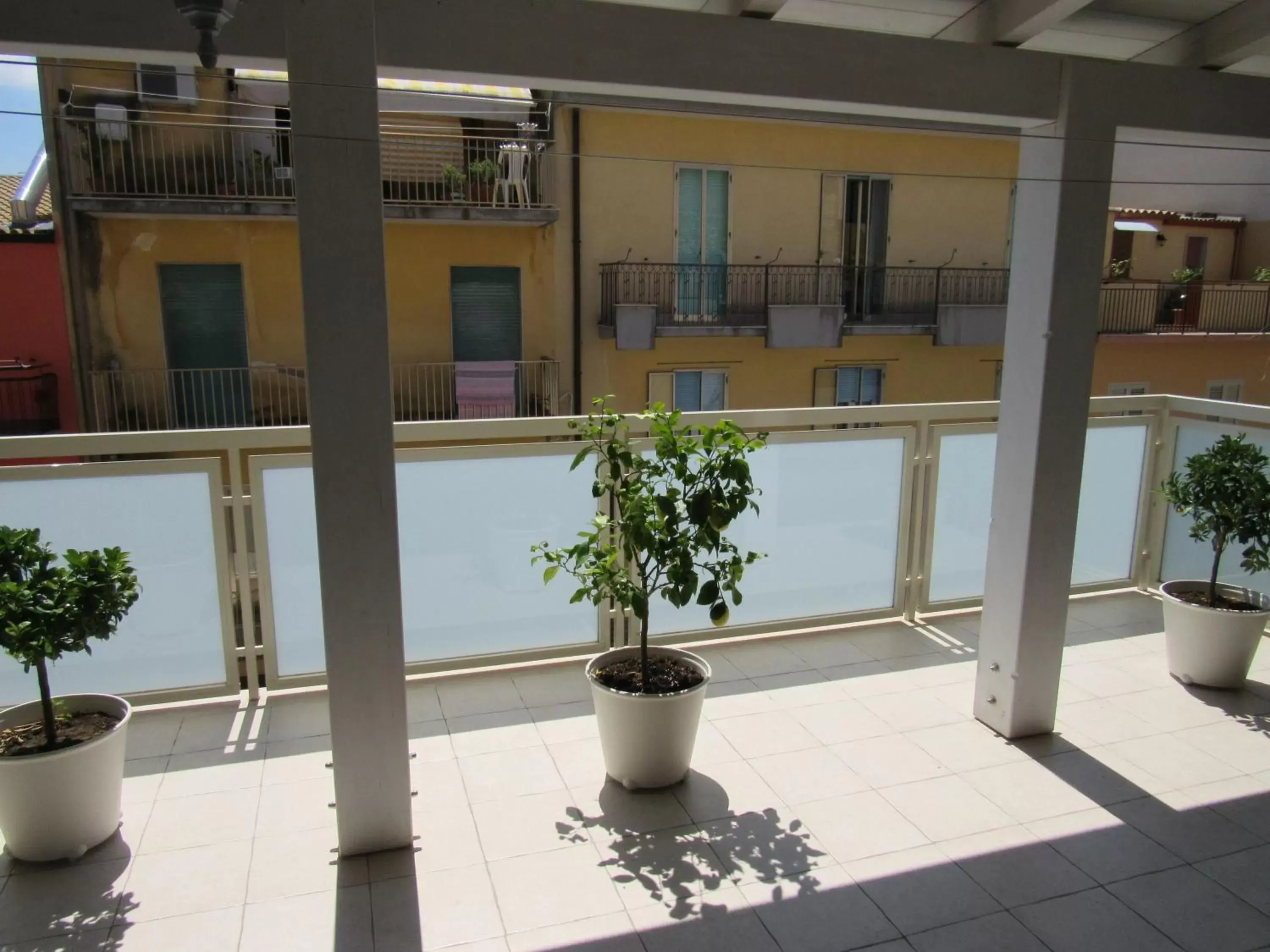 Balcony/Terrace, Pool View in La Voce del Violino