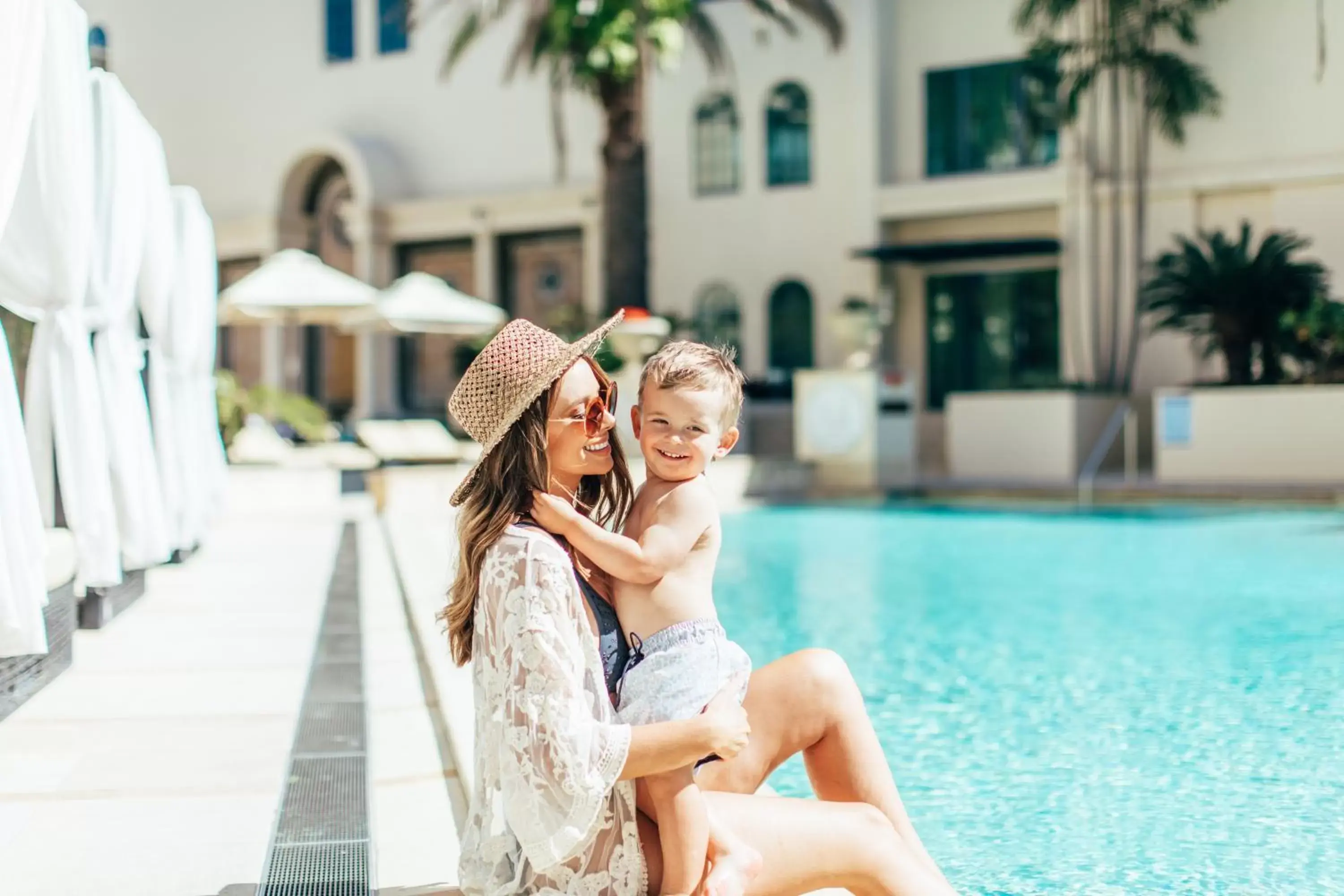 Pool view in Imperial Hotel Gold Coast Pool view in Imperial Hotel Gold Coast