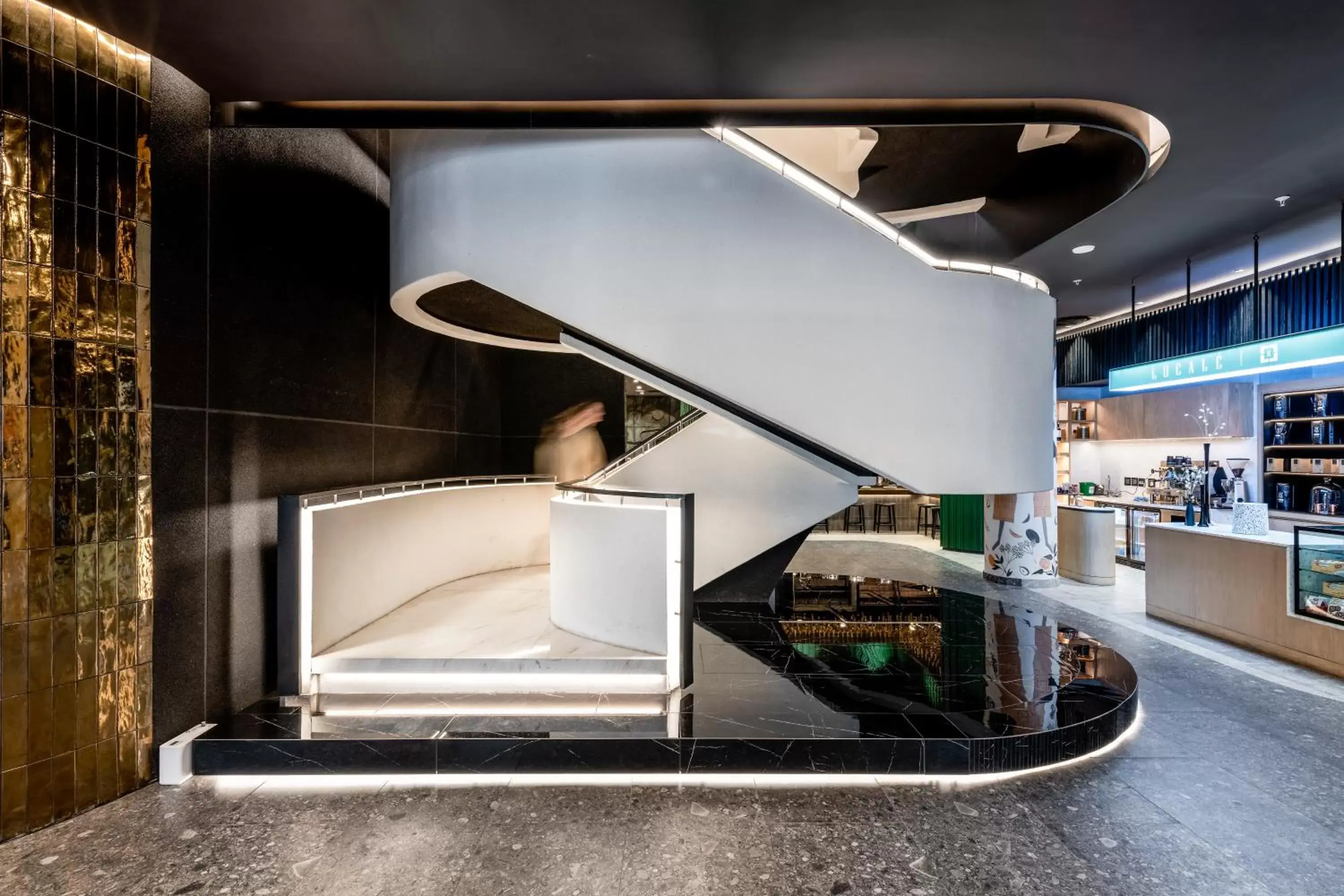 Lobby or reception in The Rockefeller Hotel by NEWMARK Lobby or reception in The Rockefeller Hotel by NEWMARK