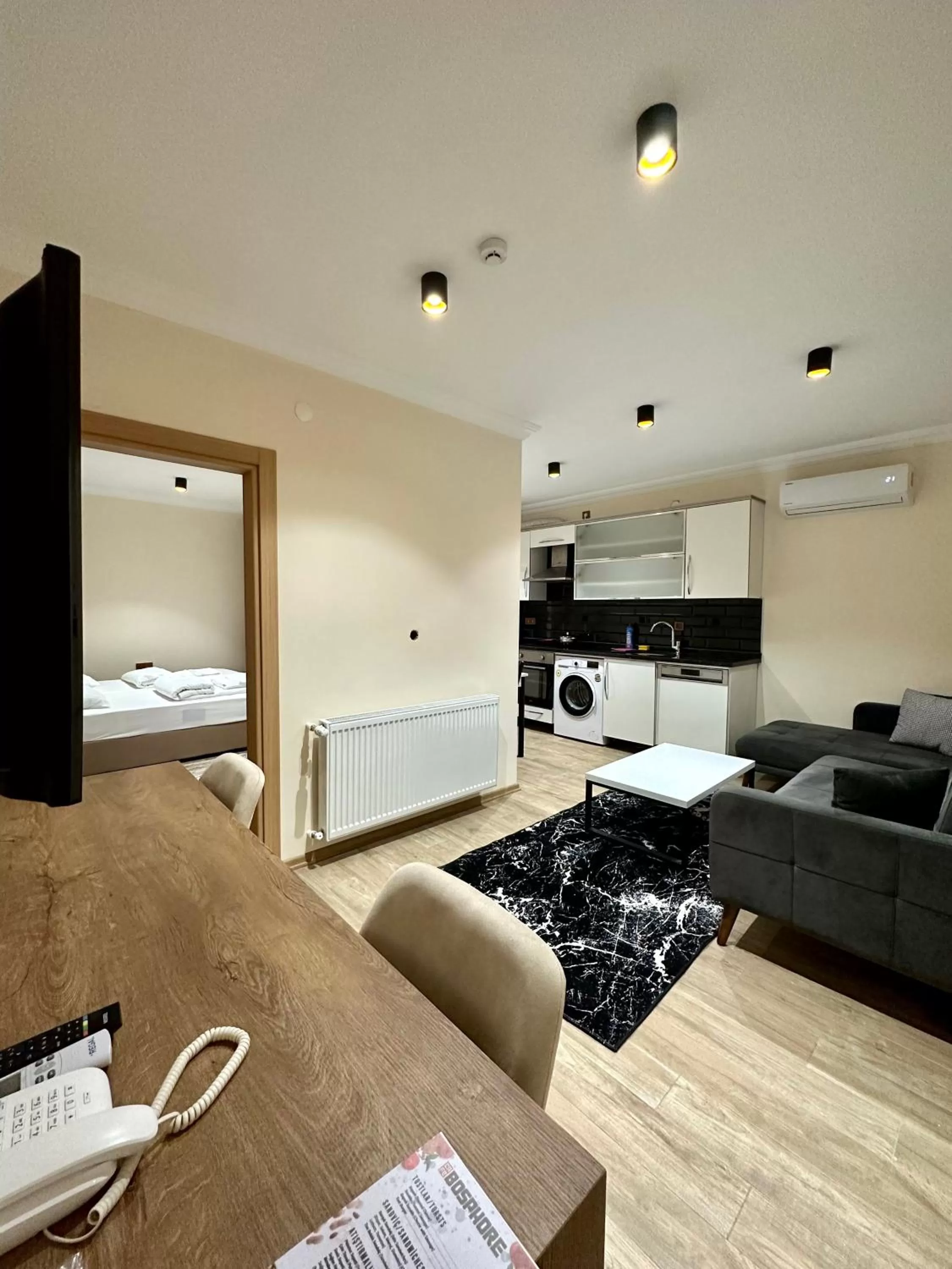 Living room in White House Apart