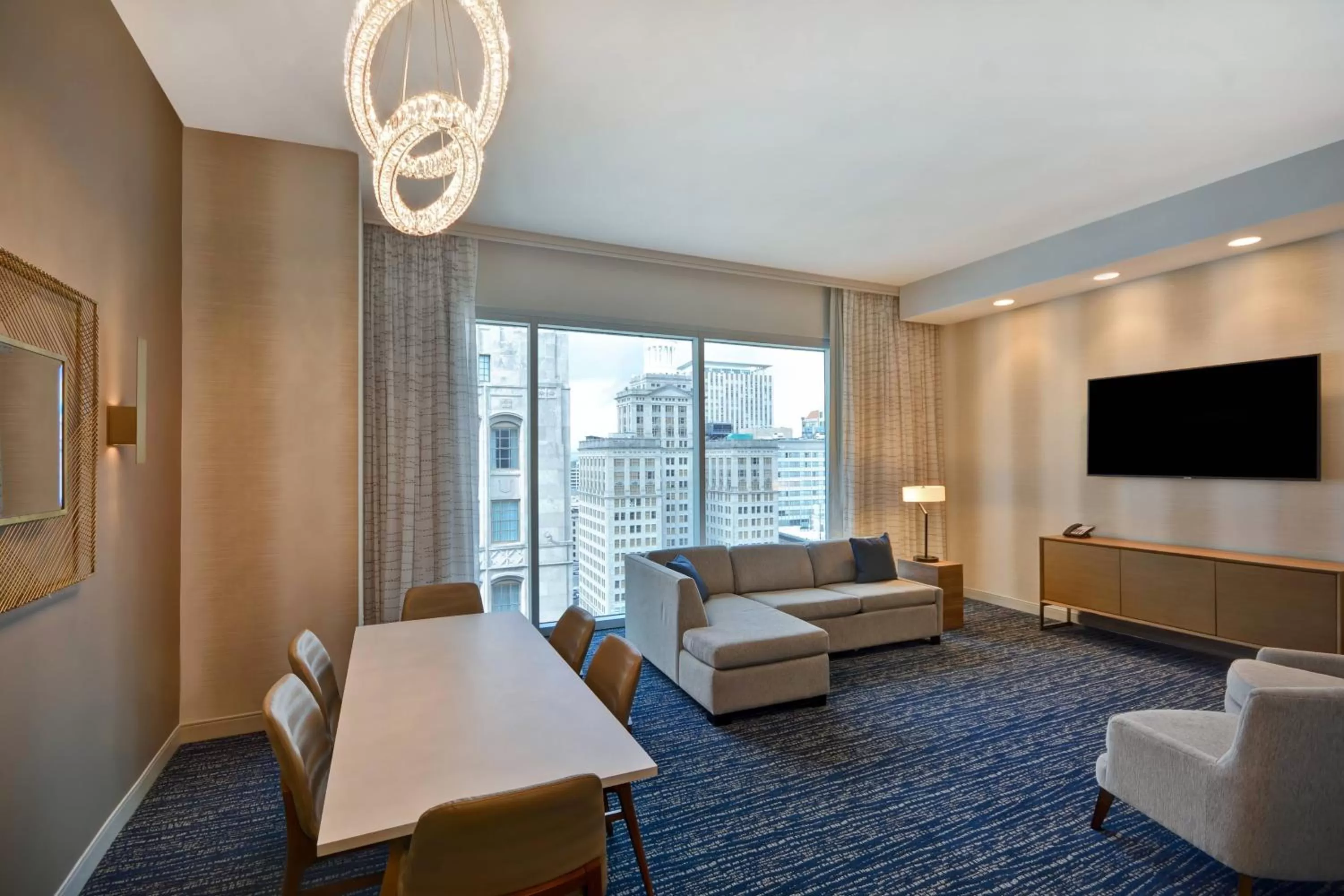 Living room in Residence Inn by Marriott New Orleans French Quarter Area/Cen B