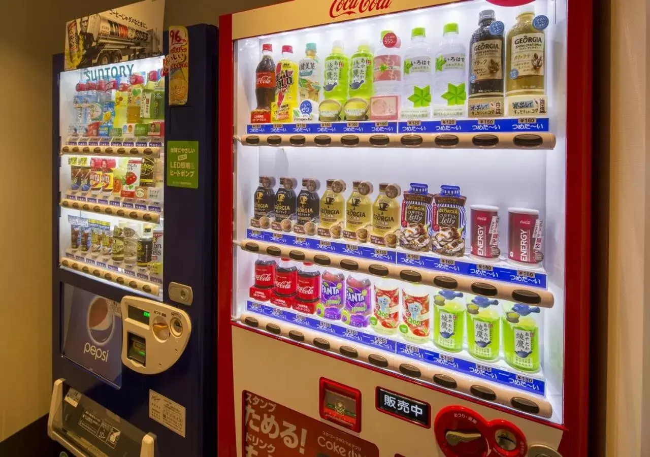 vending machine in Hotel Monterey Fukuoka